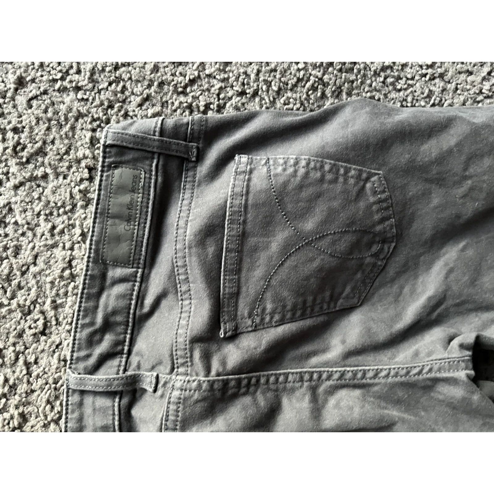 Calvin Klein Calvin Klein Jeans Skinny Style Means Slim 2/C2 Gray Women Size 2 Denim Cotton Inseam 25 Size ONE SIZE - 7 Thumbnail