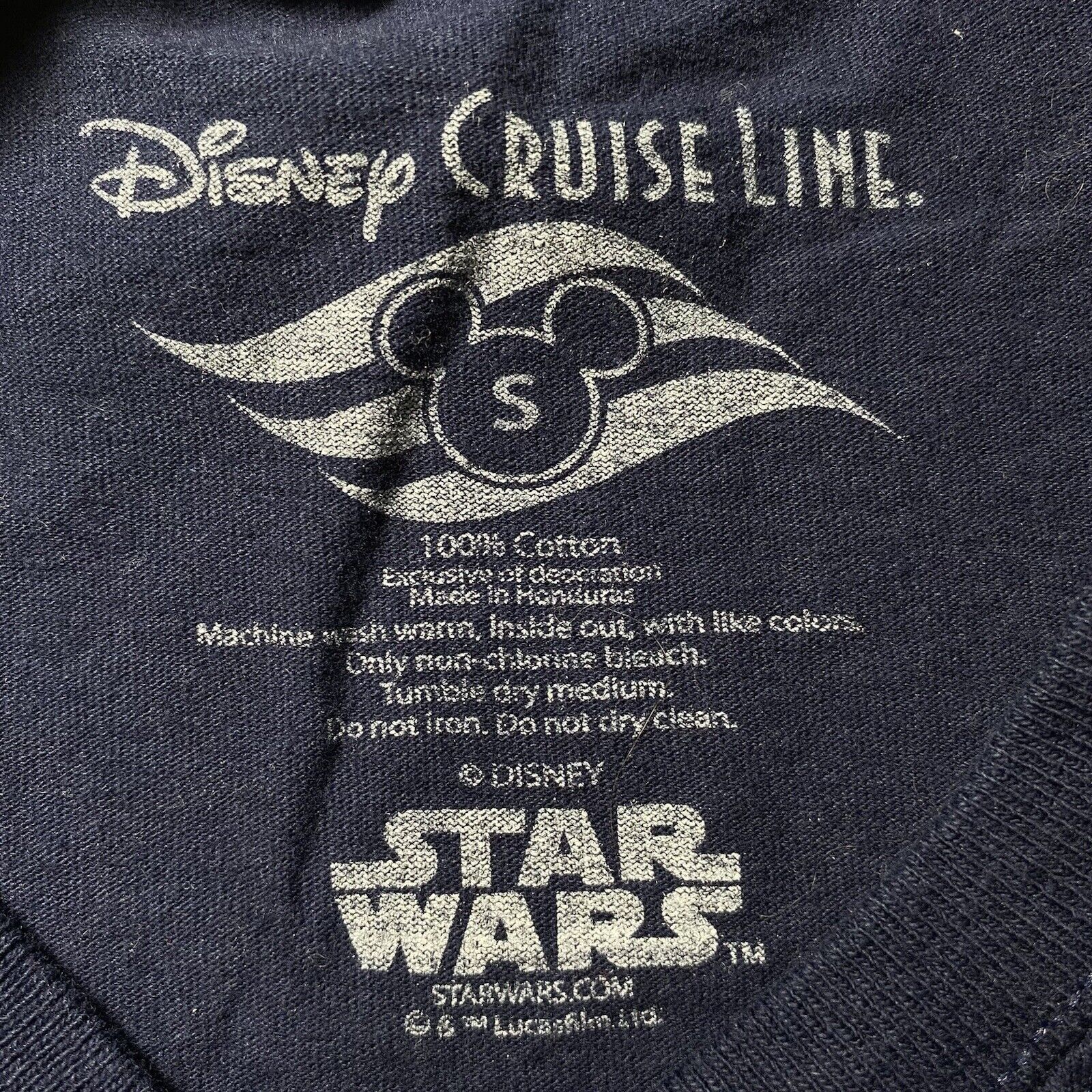 Disney Disney Cruise Line Star Wars Day '16 Small Graphic T Shirt Size US S / EU 44-46 / 1 - 8 Thumbnail
