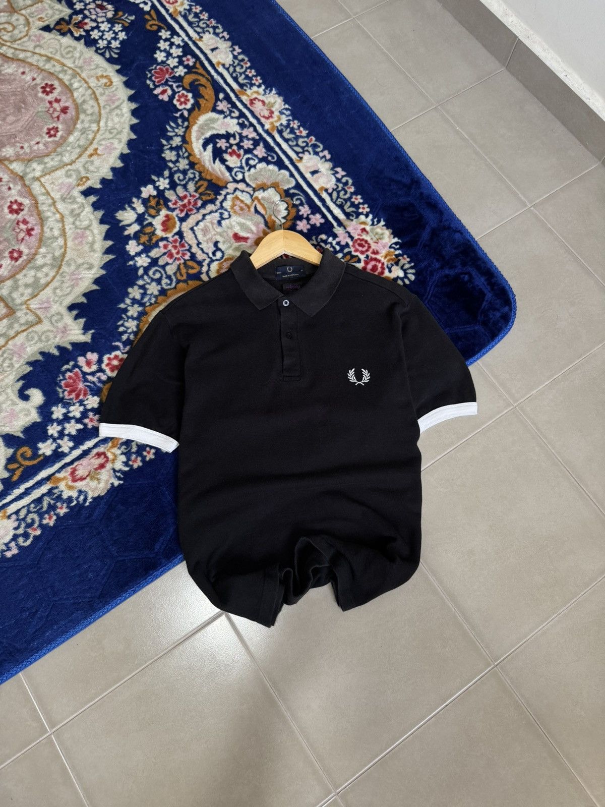 Fred Perry × Stussy RARE STUSSY x FRED PERRY Size US M / EU 48-50 / 2 - 2 Thumbnail