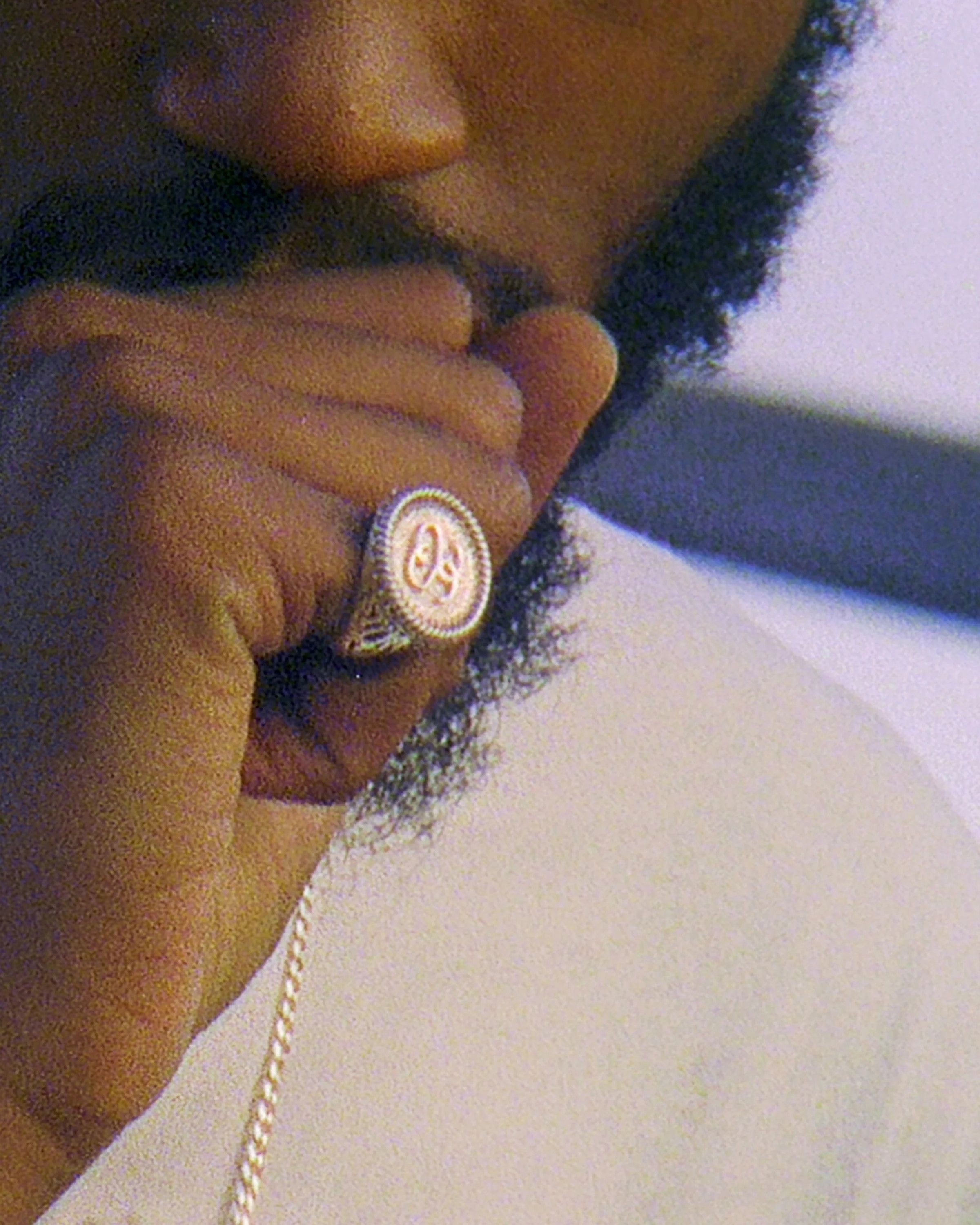 Stussy (size 11) SOVEREIGN RING STERLING SILVER Size ONE SIZE - 4 Thumbnail