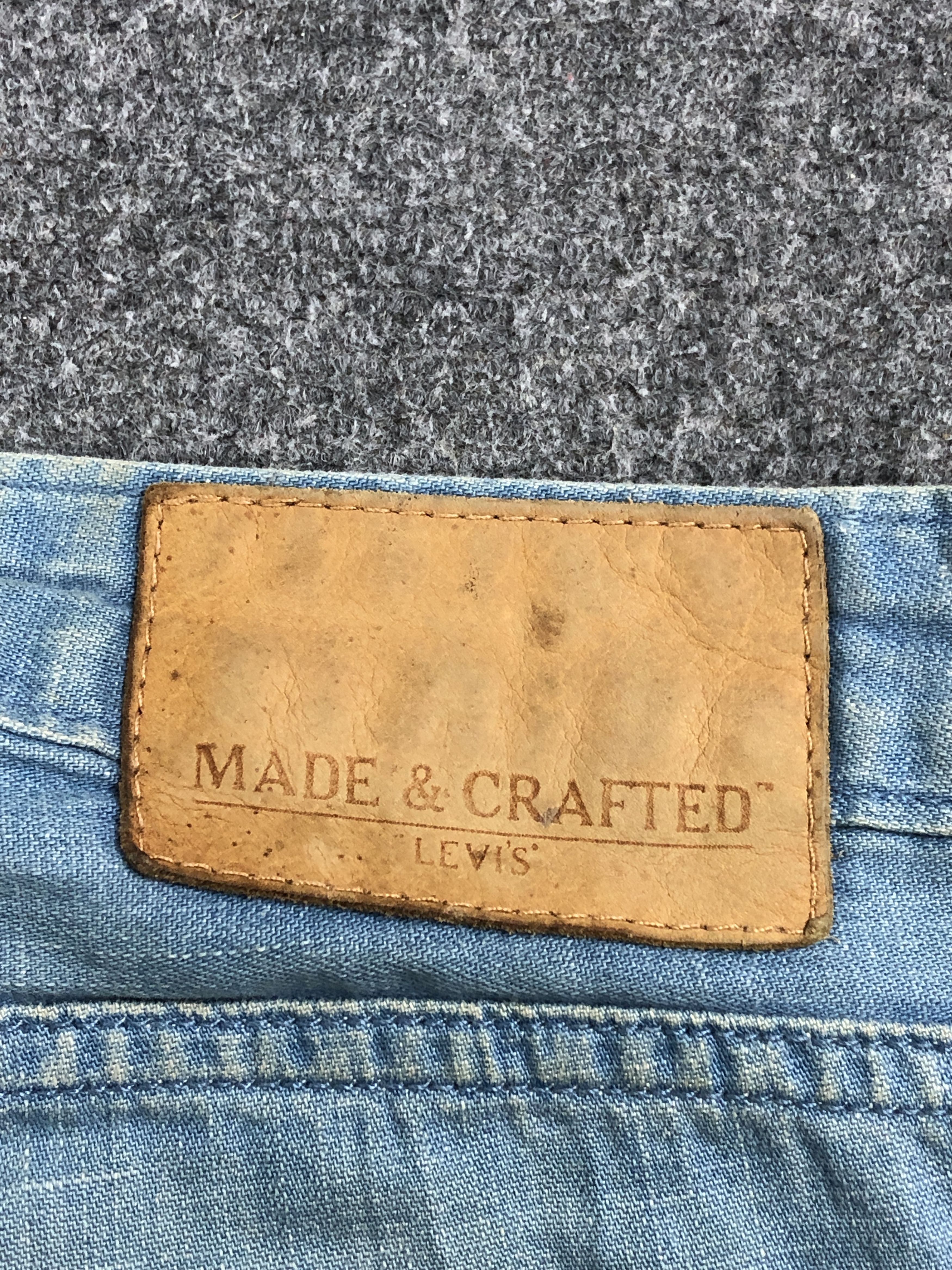 Levi's Vintage Levis Black Tab Made Crafted Light Wash Jeans DP2473 Size US 31 - 5 Thumbnail
