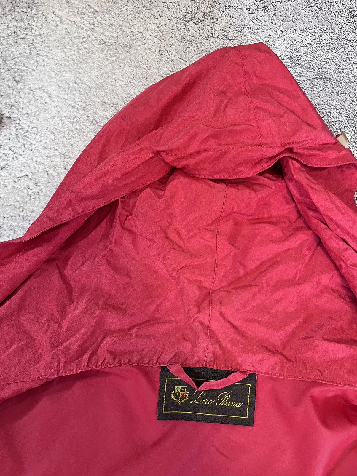 Loro Piana Loro Piana Women Jacket Windbreaker Silk SizeL Made In Italy Size L / US 10 / IT 46 - 23 Thumbnail