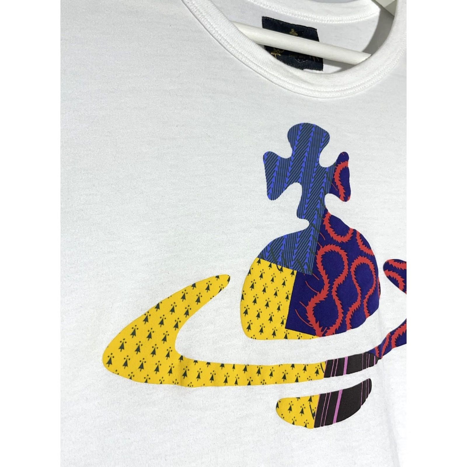 Logo 7 VINTAGE Vivienne Westwood Anglomania Big Orb Logo T-Shirt Short Sleeve Size M Size US M / EU 48-50 / 2 - 7 Thumbnail