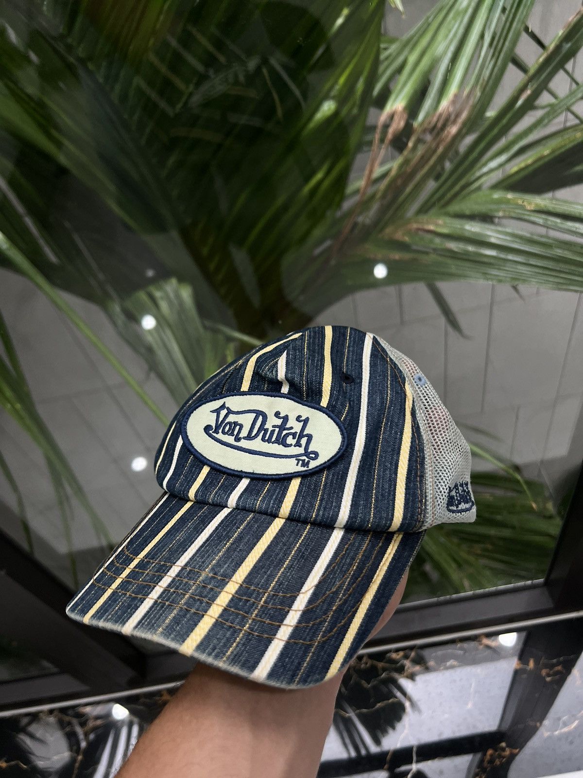 Vintage × Von Dutch 90's VON DUTCH RETRO RARE AVANT-GARDE CAP Y2K JEANS Size ONE SIZE - 1 Thumbnail