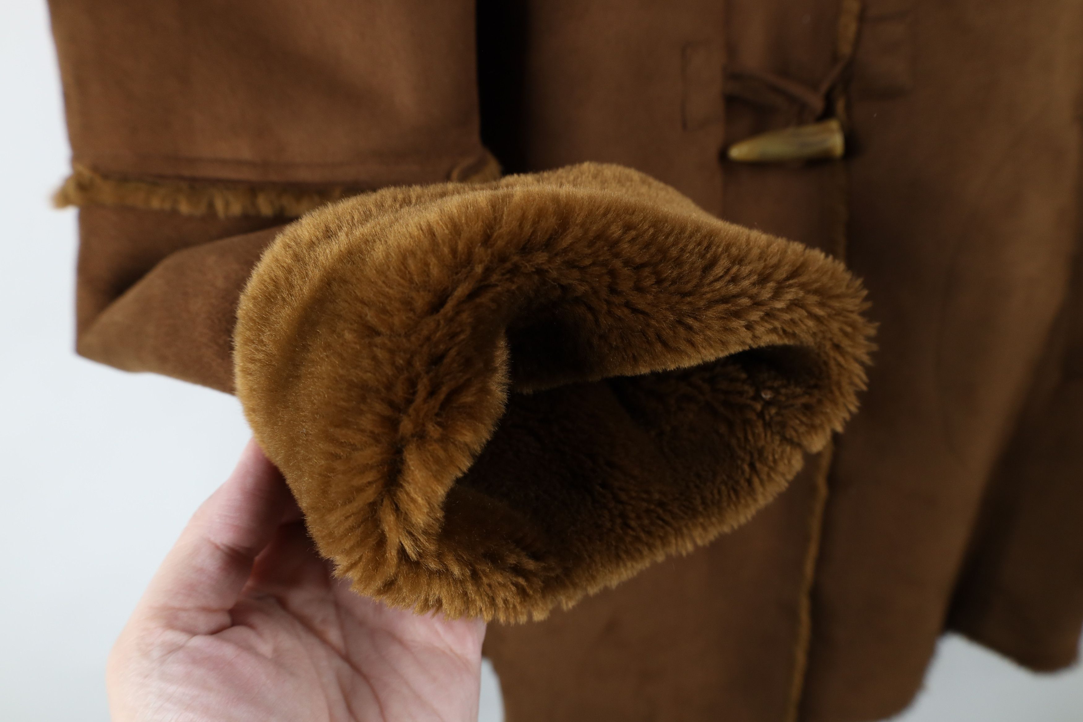 Vintage Vintage 90s Streetwear Plush Pennylane Coat Jacket Brown Size XL / US 12-14 / IT 48-50 - 8 Thumbnail