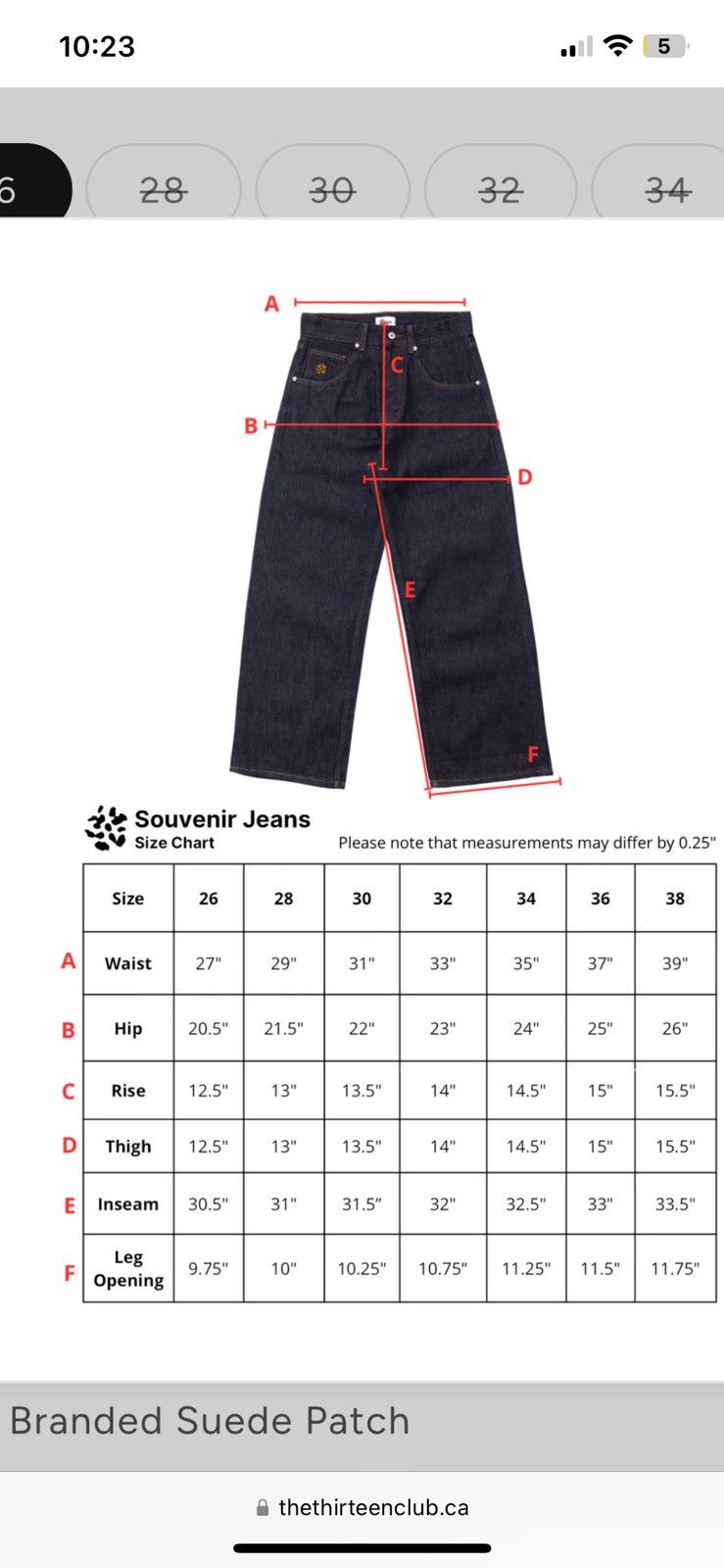 Other The Thirteen Club 14 ounce raw selvedge denim jeans Size US 28 / EU 44 - 7 Thumbnail