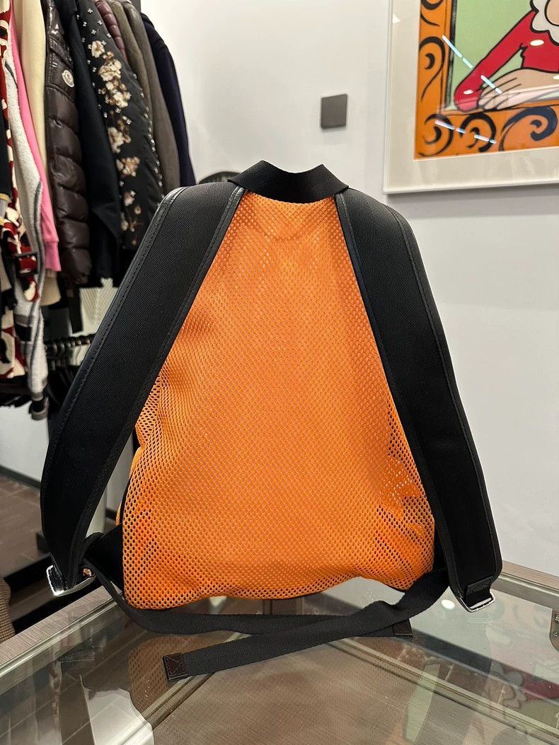Kenzo KENZO size os Orange Hollow-out Letter Logo Backpack, 28cm Size ONE SIZE - 3 Thumbnail