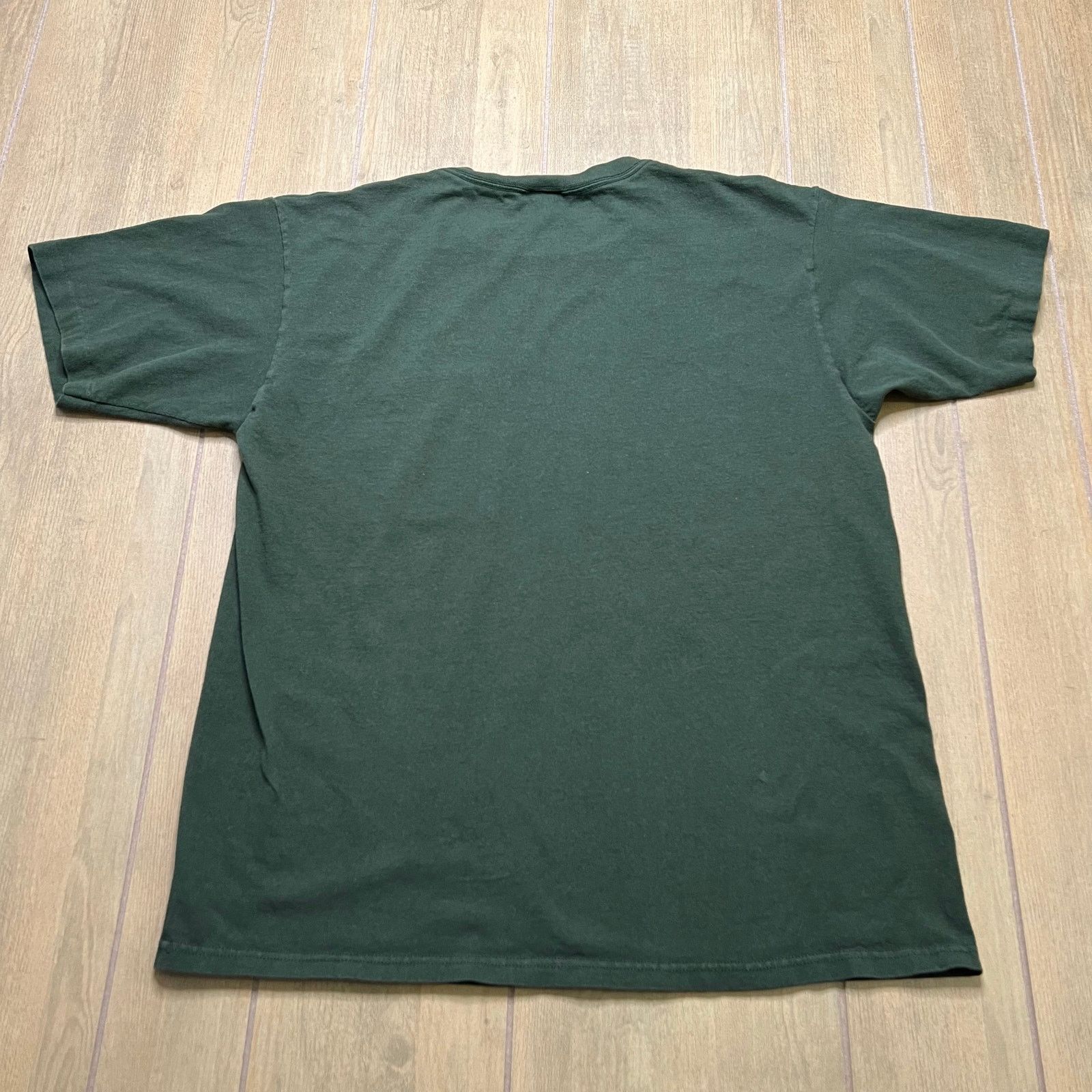 Vintage Vintage 90s Cheetah Men's L Green T-Shirt Blank Pocket USA Size US L / EU 52-54 / 3 - 7 Thumbnail