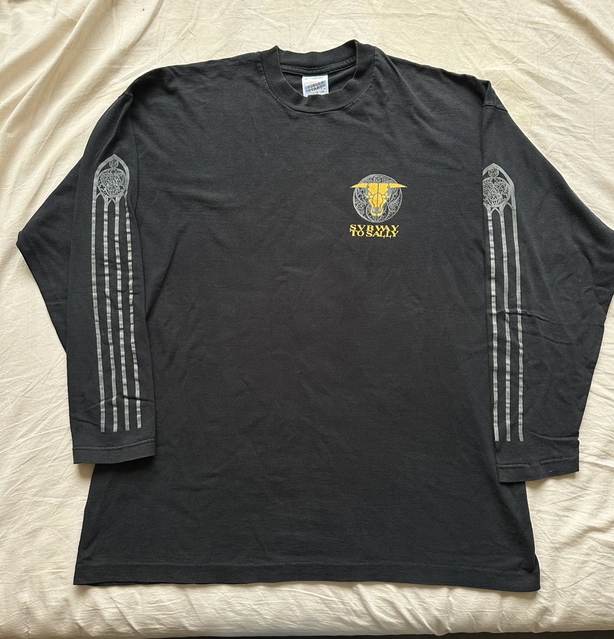 Band Tees Subway to Sally vintage 1995 longsleeve Size US XL / EU 56 / 4 - 1 Thumbnail