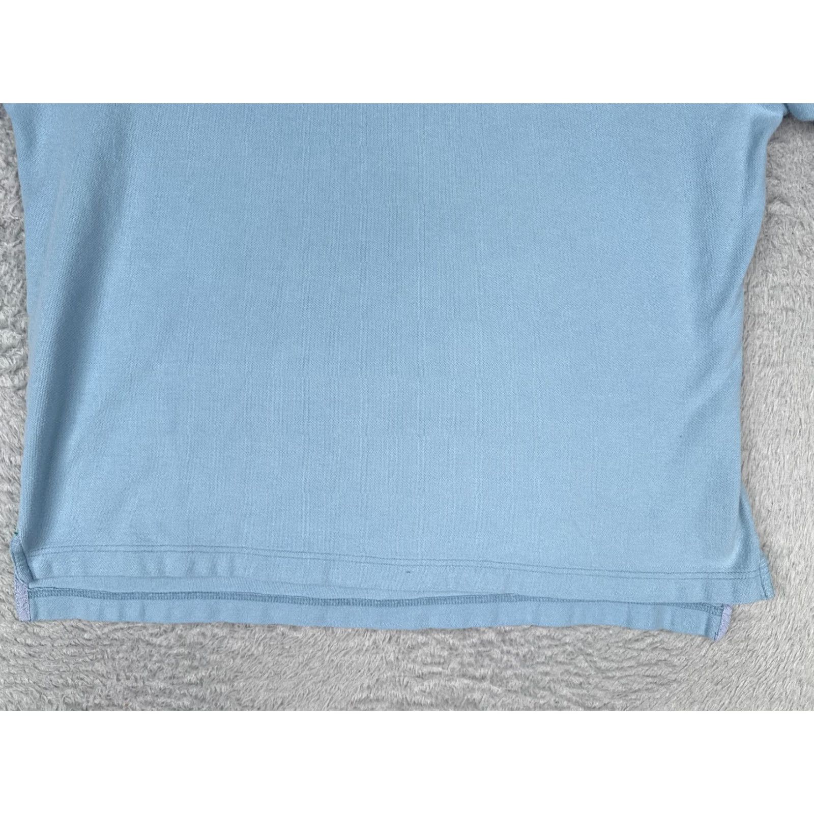 Tommy Hilfiger Tommy Hilfiger Shirt Men Large Blue 100% Cotton Short Sleeve Golf Size US L / EU 52-54 / 3 - 5 Thumbnail