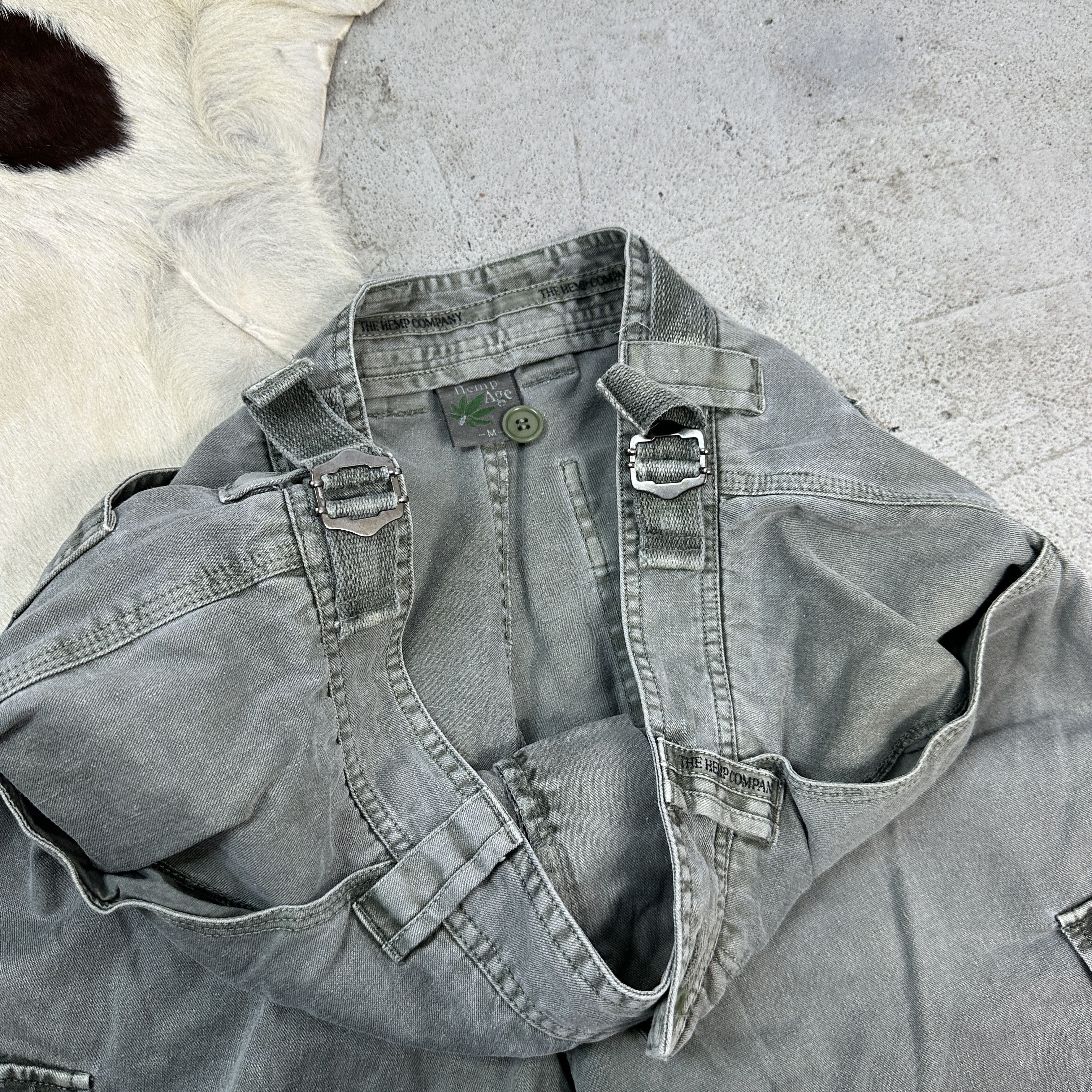 Vintage Vintage Cargo Washed&Faded Pants Size US 32 / EU 48 - 2 Thumbnail