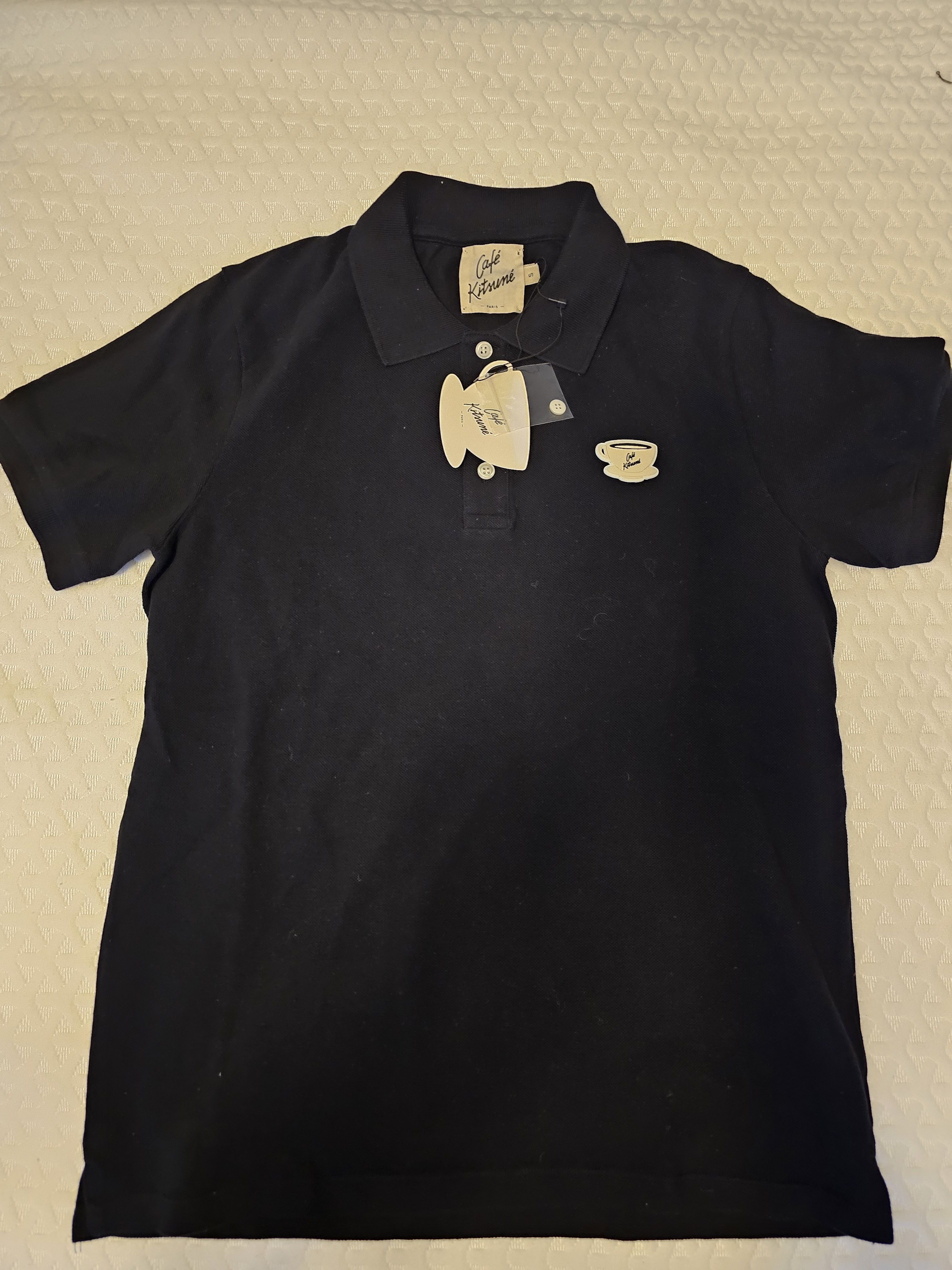 Maison Kitsune Madison Cafe Kitsune polo shirt Size US S / EU 44-46 / 1 - 1 Thumbnail