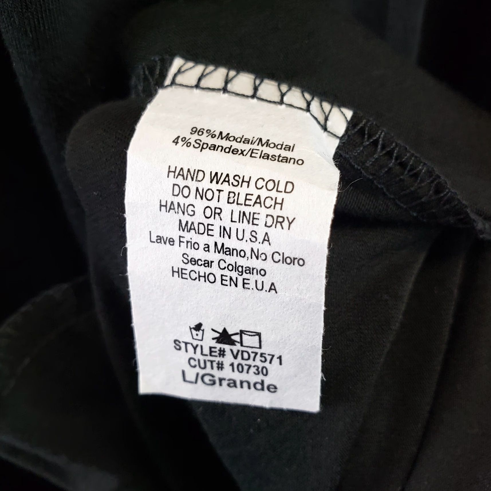 Market VICI Maxi Dress Womens Farmers Market Pocketed Modal Solid Black L Size L / US 10 / IT 46 - 4 Thumbnail