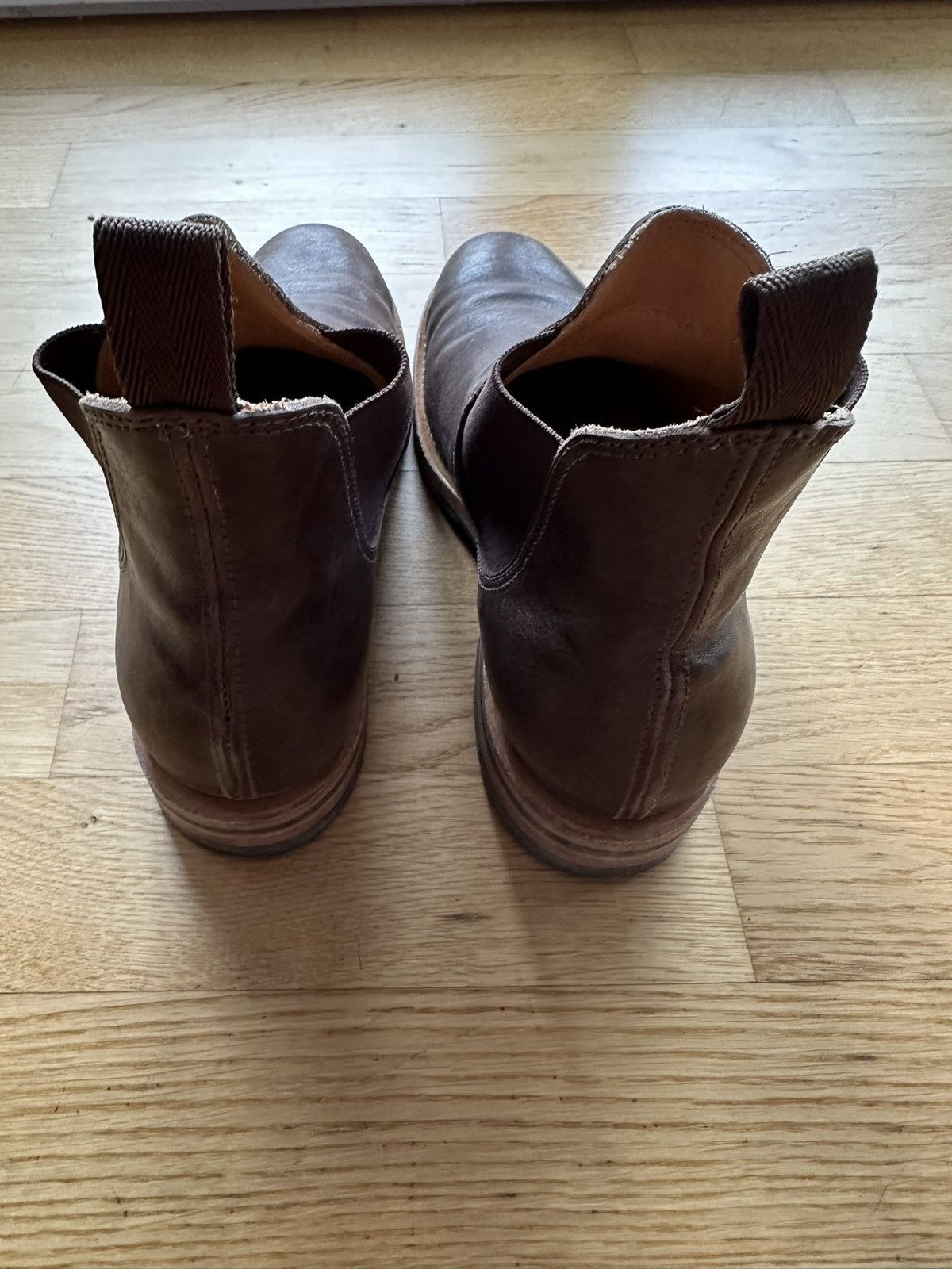 Viberg Dark Brown Washed Mariam Horsehide Size US 6.5 / EU 39-40 - 5 Thumbnail