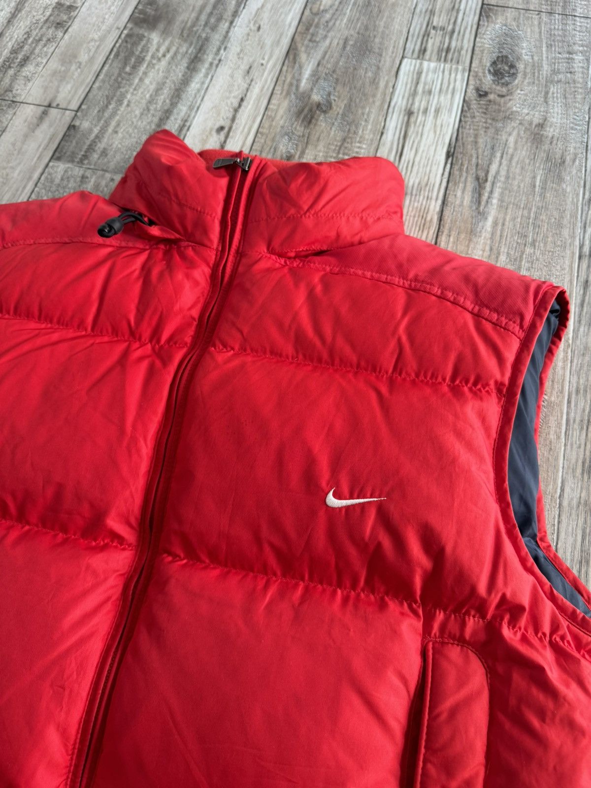 Nike × Vintage Nike red vintage vest Size US L / EU 52-54 / 3 - 2 Thumbnail
