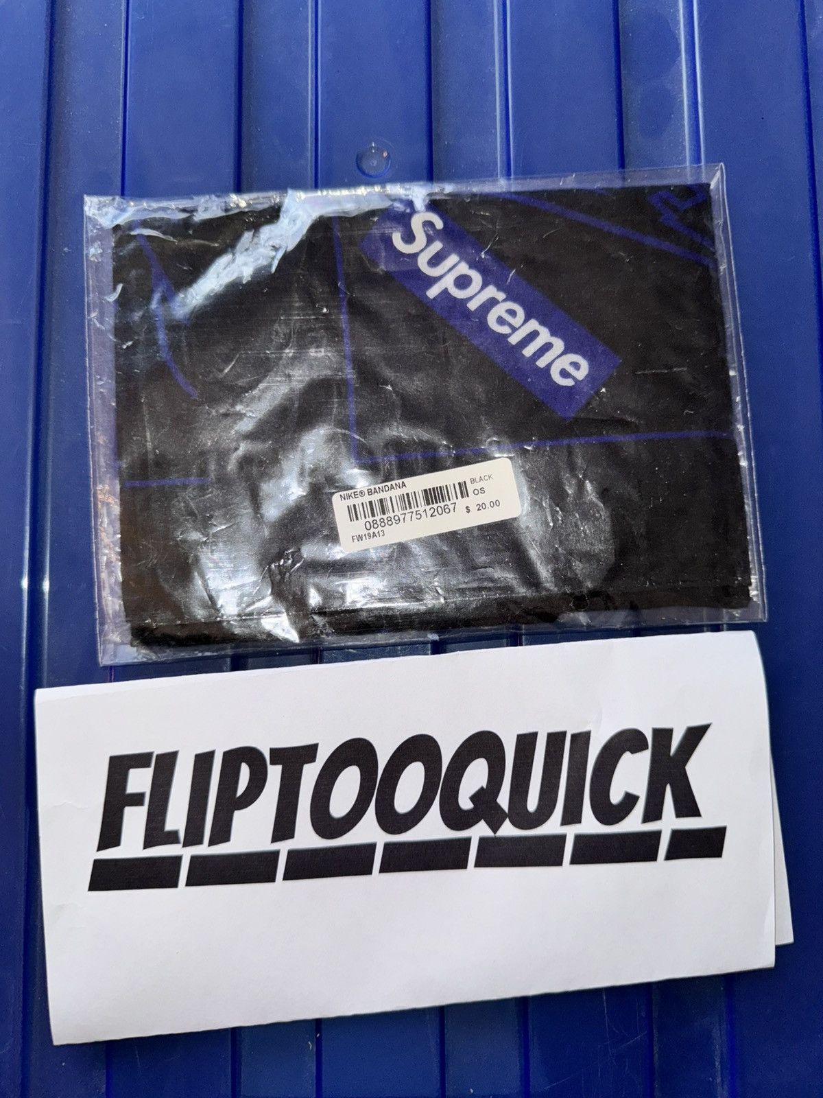 Nike × Supreme Nike Bandana Size ONE SIZE - 1 Thumbnail