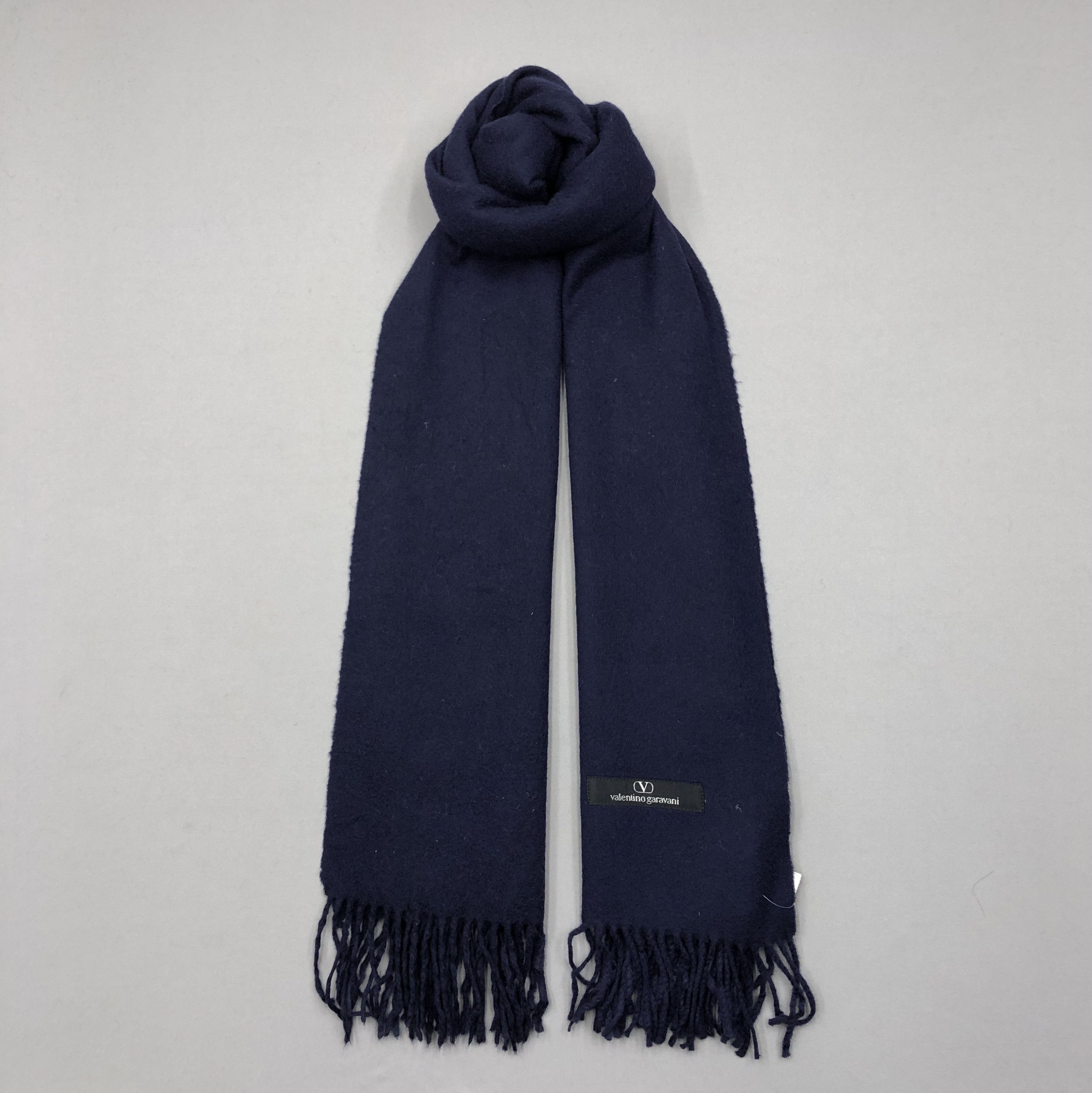 Vintage Valentino Garavani Scarf Muffler Wool Scarves