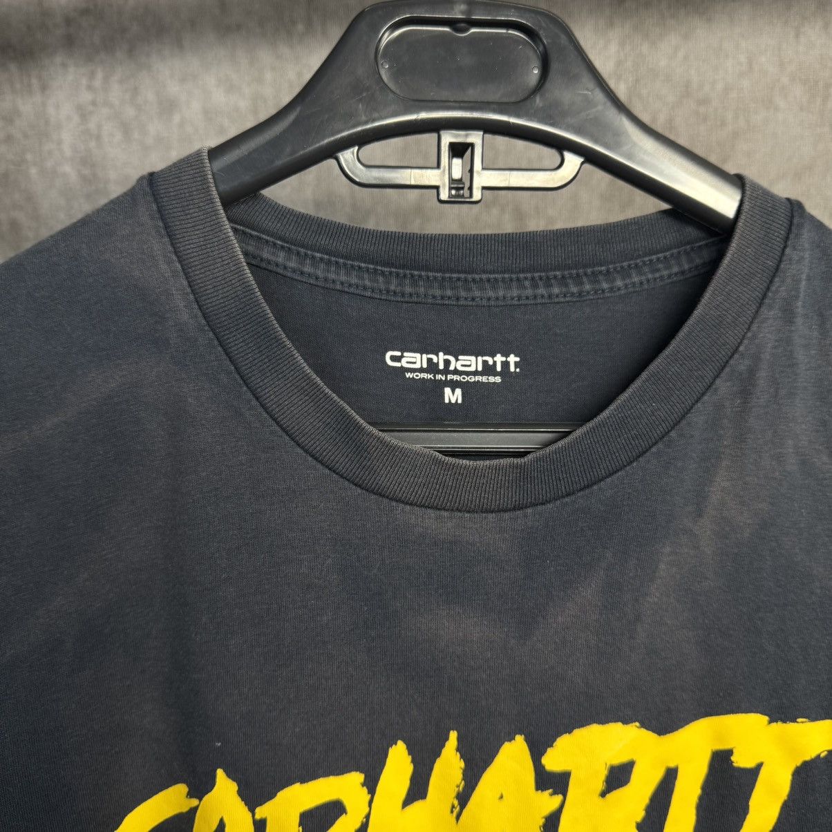 Carhartt × Carhartt Wip Y2k Carhartt T-Shirt big logo faded Size US M / EU 48-50 / 2 - 3 Thumbnail