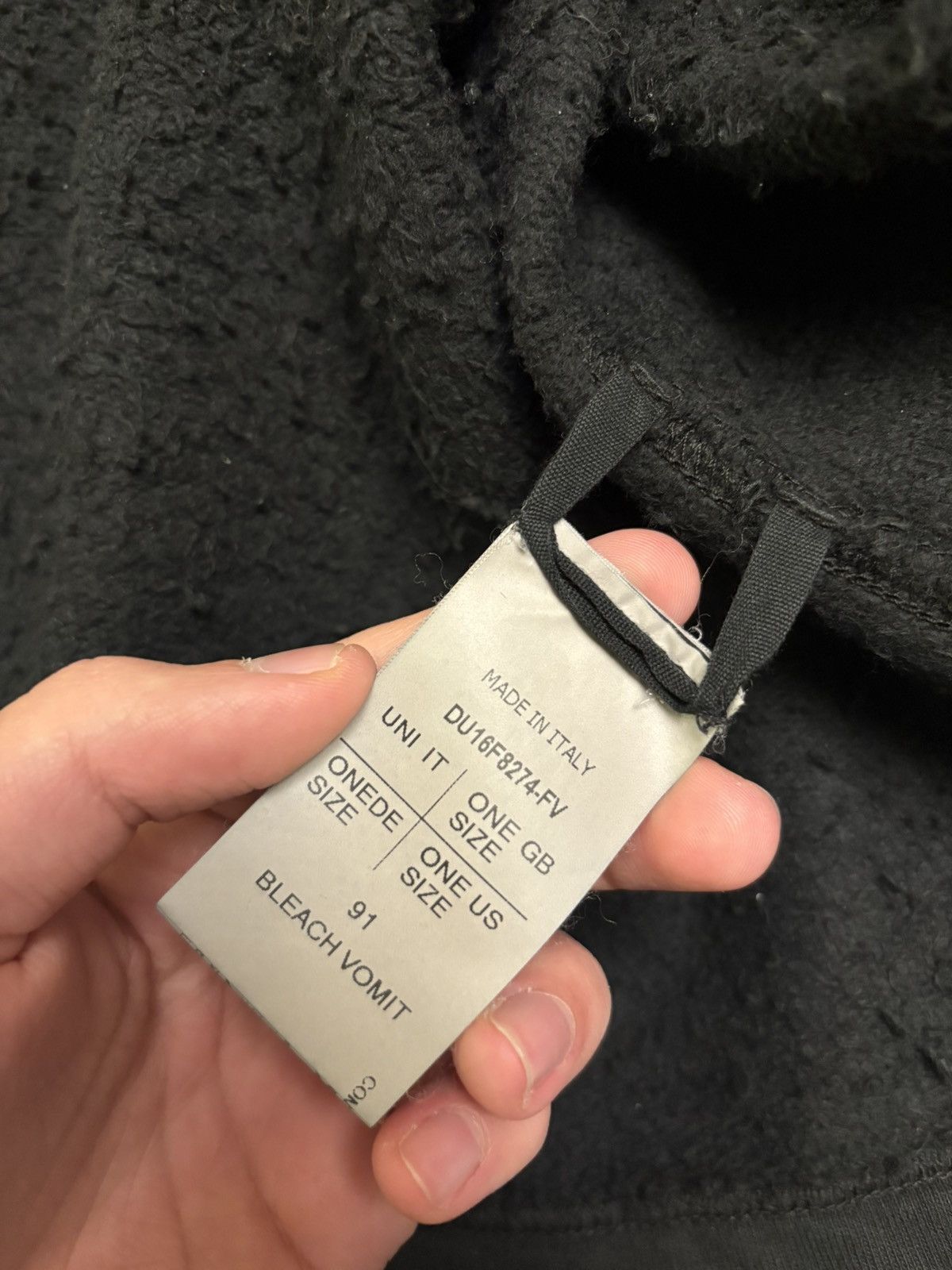 Rick Owens Rick Owens FW16 Bleach Vomit Tee Size US L / EU 52-54 / 3 - 4 Thumbnail