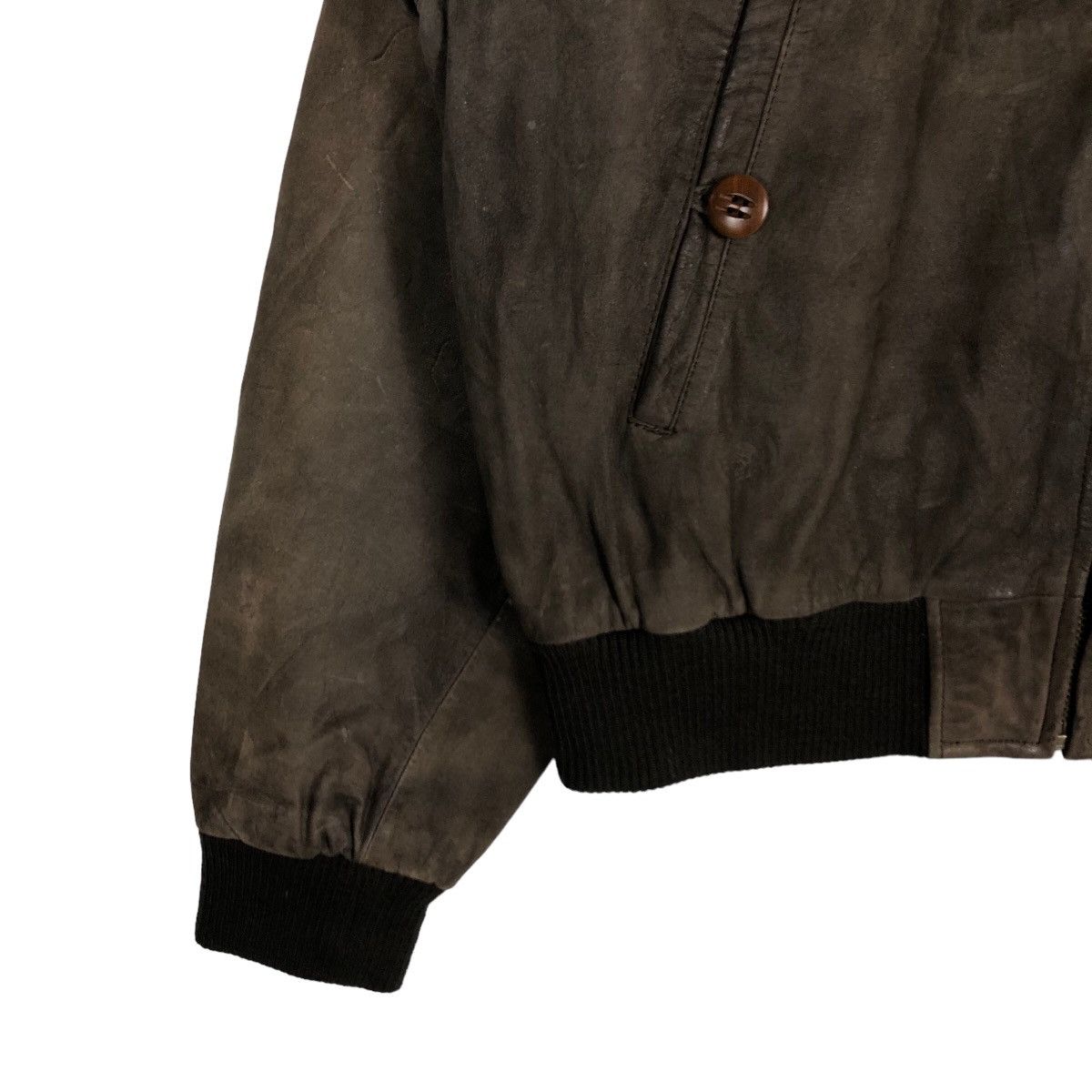 Japanese Brand 🔥90’s Vintage Bomber Jacket Soft Leather Mitsumine Japan Size US M / EU 48-50 / 2 - 4 Thumbnail