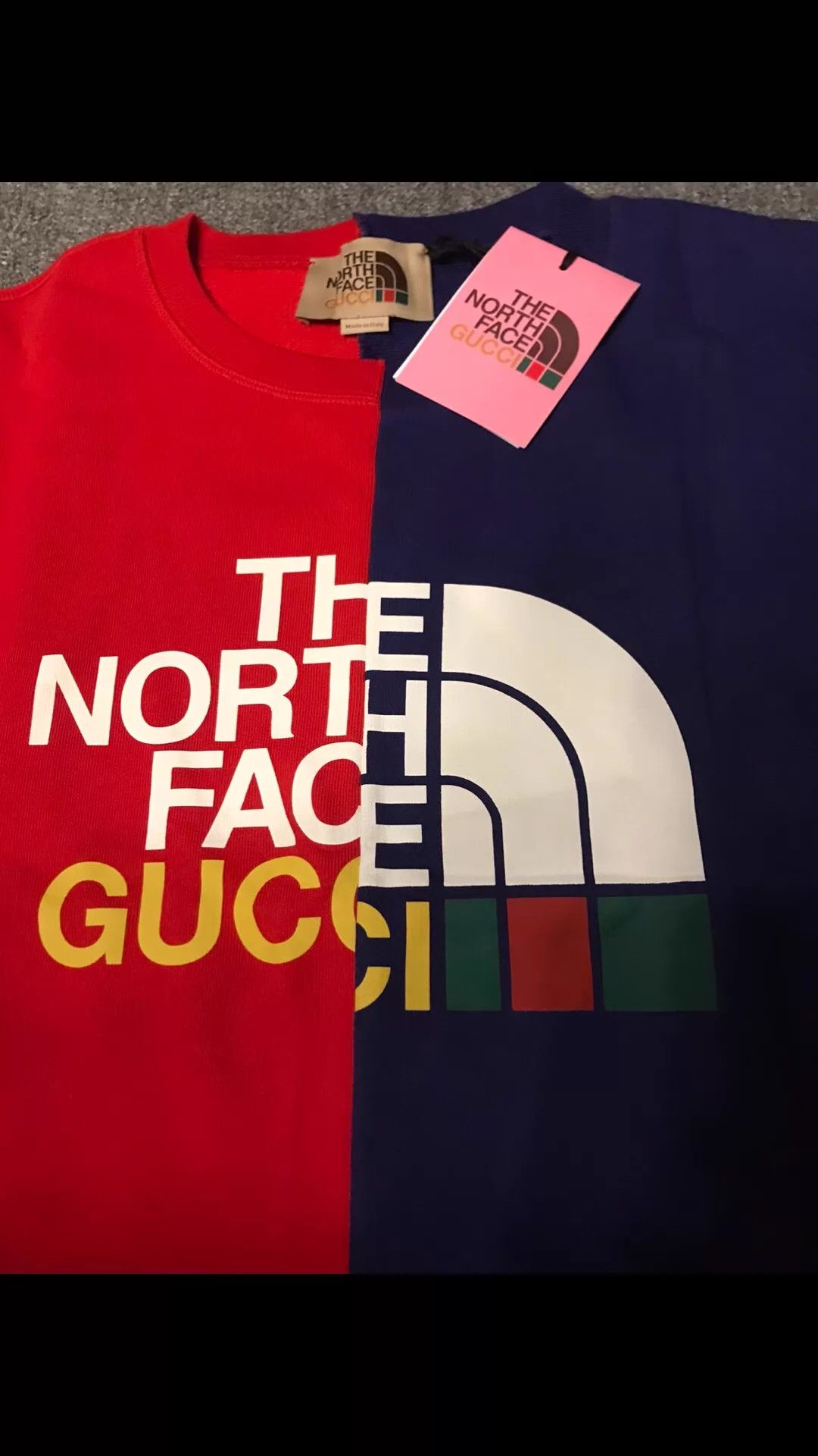 Gucci Gucci x TNF Colorblock Logo Sweatshirt L Size L / US 10 / IT 46 - 5 Thumbnail