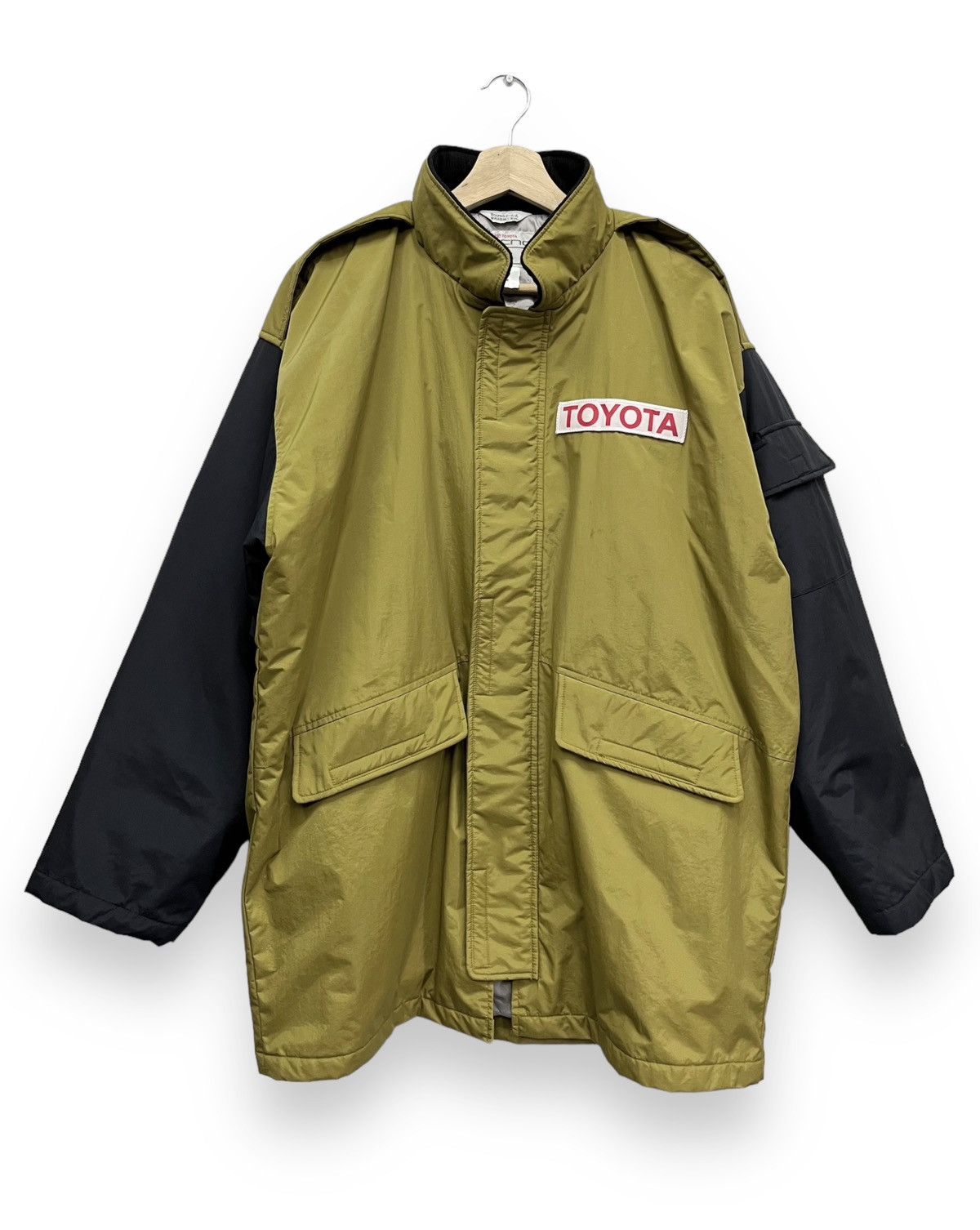 Vintage 🔥TRD TOM’S🔥Vtg 90’s TOYOTA TECNO JAPAN Quitted Lined Parka Size US L / EU 52-54 / 3 - 1 Thumbnail