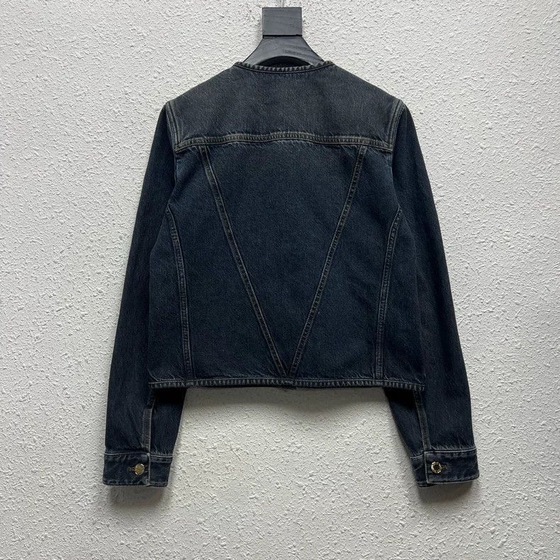 Louis Vuitton Louis Vuitton Short Sleeve Denim Jacket-2506 Size M / US 6-8 / IT 42-44 - 2 Thumbnail