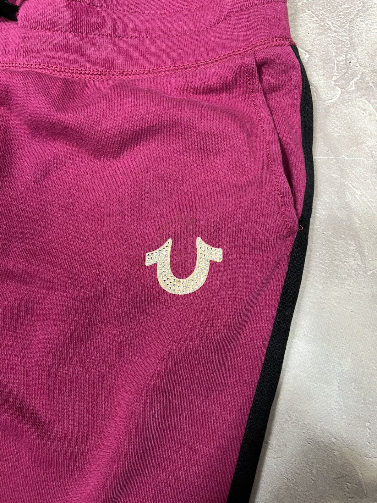 True Religion × Vintage Vintage True Religion Y2k Sweatpants Size 32" / US 10 / IT 46 - 3 Thumbnail