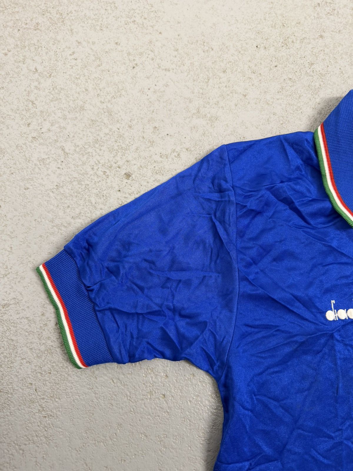 Diadora Vintage 1986-1990 Diadora Italy Soccer Jersey Size US S / EU 44-46 / 1 - 7 Thumbnail