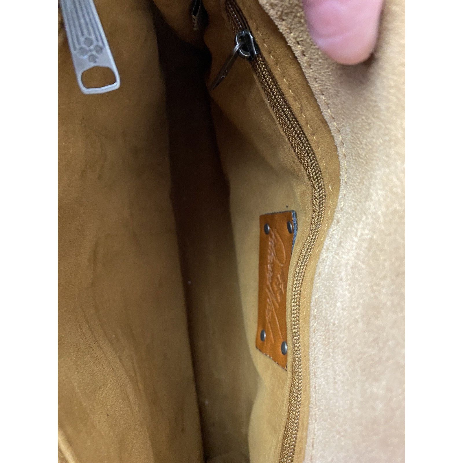 Patricia Nash Patricia Nash Leather bag wine color women bag A386262 Size ONE SIZE - 11 Thumbnail