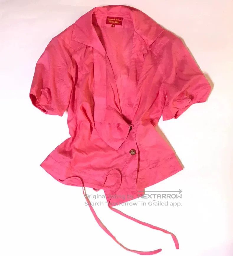 Vivienne Westwood Vivienne Westwood Treasure Series, Planet Button Red Top Size XS / US 0-2 / IT 36-38 - 1 Thumbnail