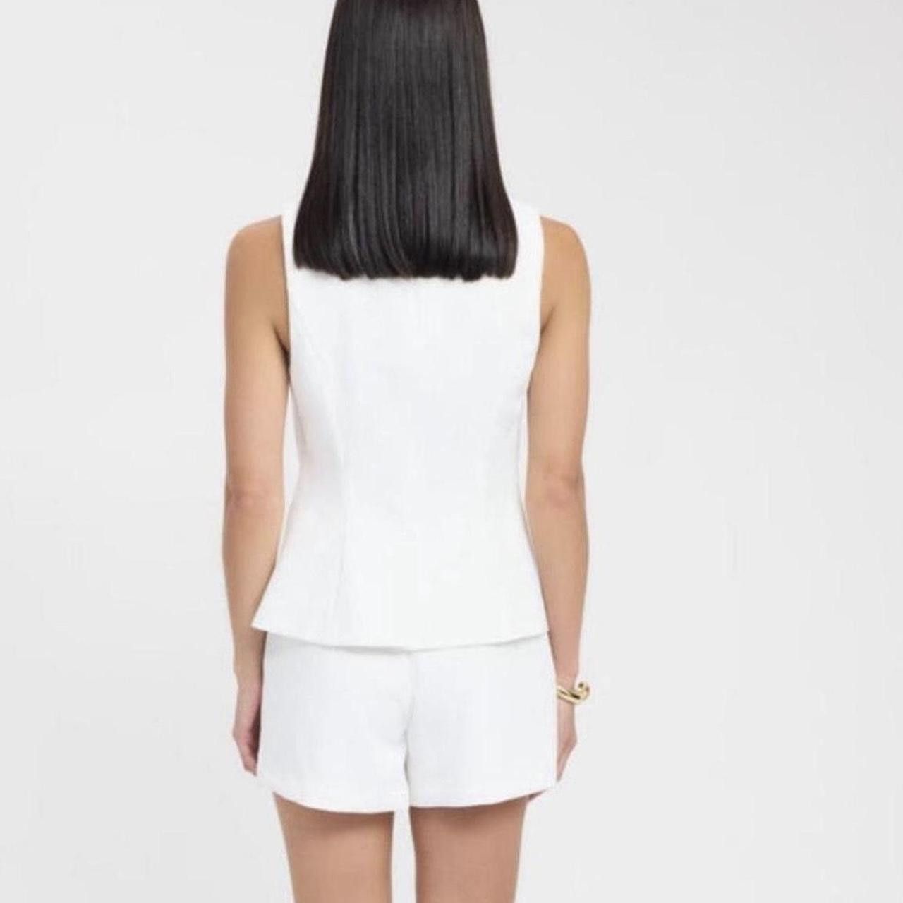Other *SOLD OUT IN STORE & ONLINE* KOOKAI white Ariel Vee Top Vest Size XS / US 0-2 / IT 36-38 - 2 Thumbnail