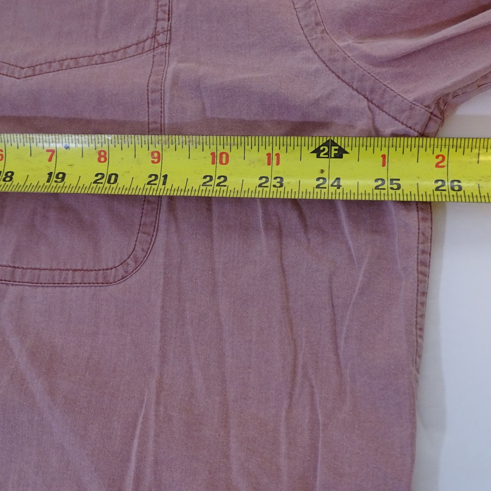 Banana Republic Vintage 90s Banana Republic XL Long Sleeve Pink Button Down Size US XL / EU 56 / 4 - 7 Thumbnail