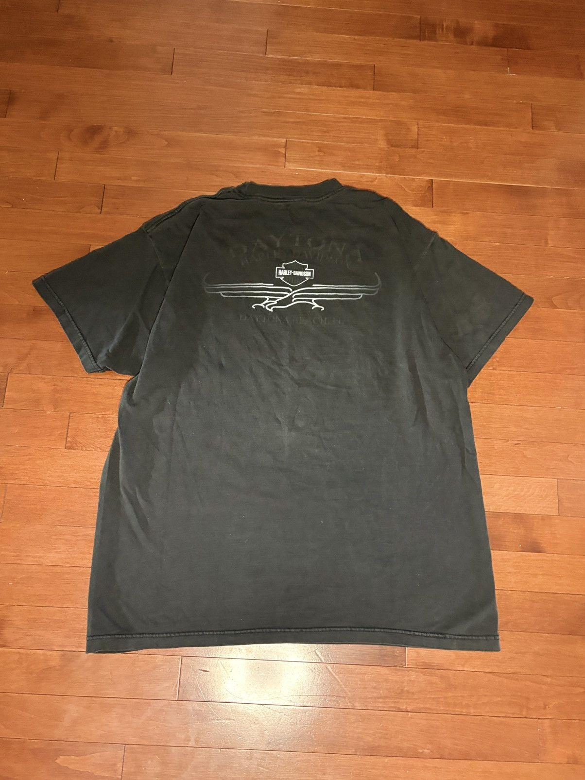 Harley Davidson Vintage 2002 Harley Davidson 1903-2003 Motorcycle Tee | $35 Size US XL / EU 56 / 4 - 2 Thumbnail
