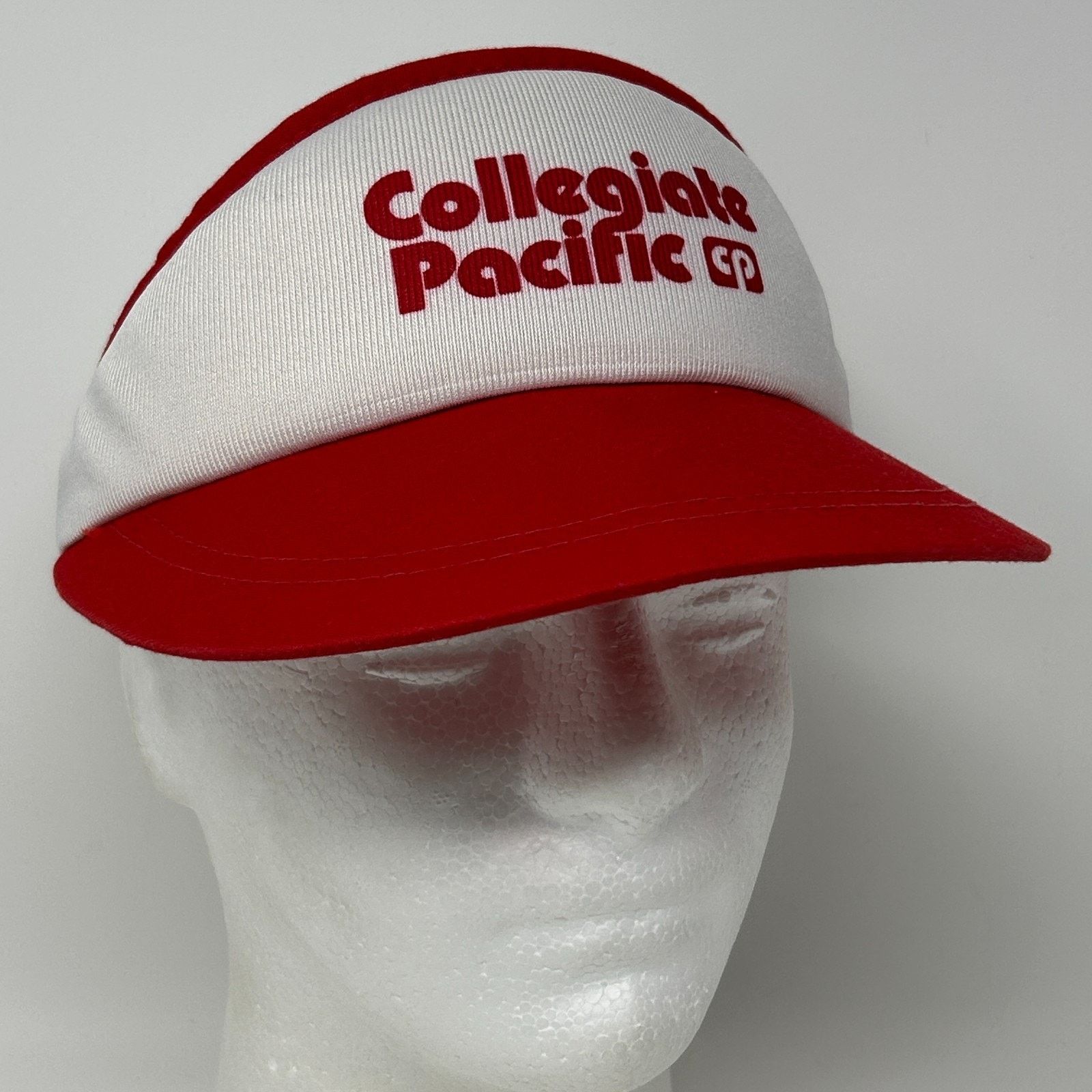 Vintage Vintage 80s 90s Collegiate Pacific Visor Hat Cap CP Logo Size ONE SIZE - 9 Thumbnail