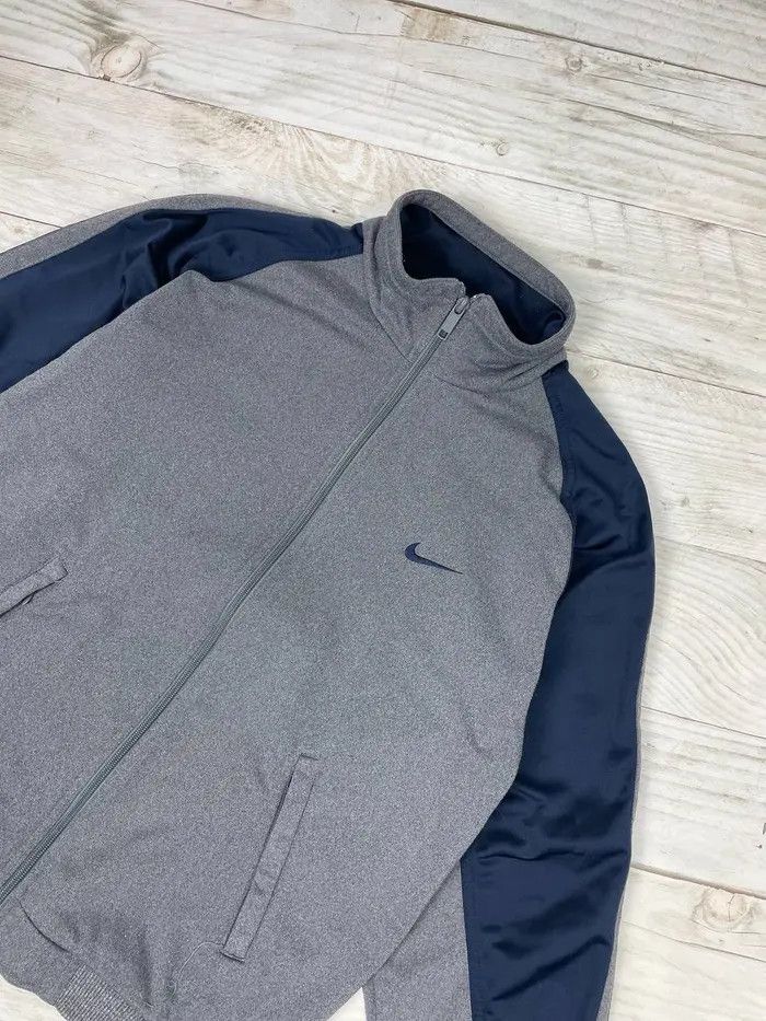 Nike Vintage Nike Track Jacket 00s Logo Swoosh Tracksuit Striped Size US M / EU 48-50 / 2 - 2 Thumbnail
