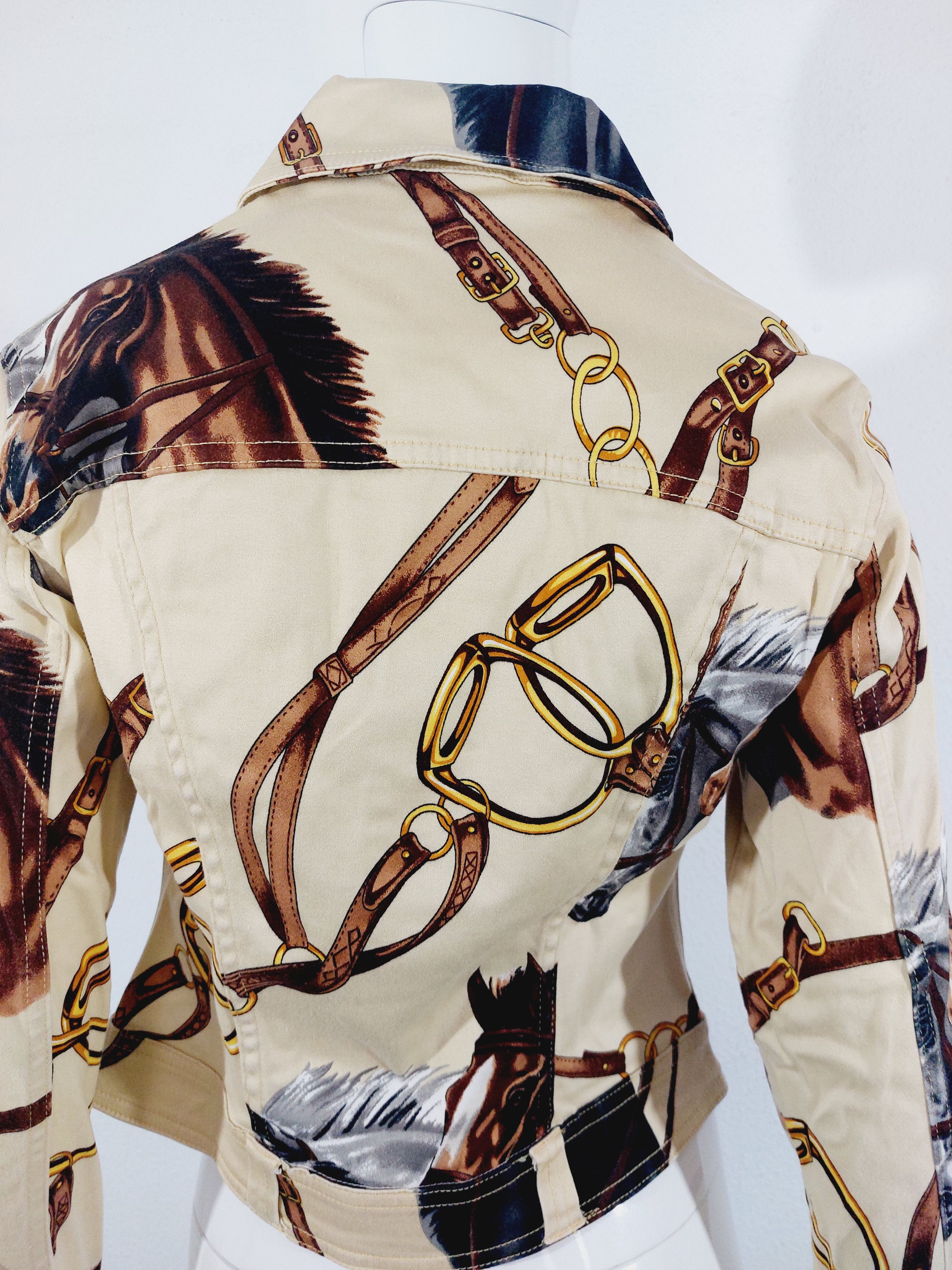 Dolce & Gabbana Dolce and Gabbana D&G Equestrian Western Horse Jacket Size S / US 4 / IT 40 - 10 Thumbnail