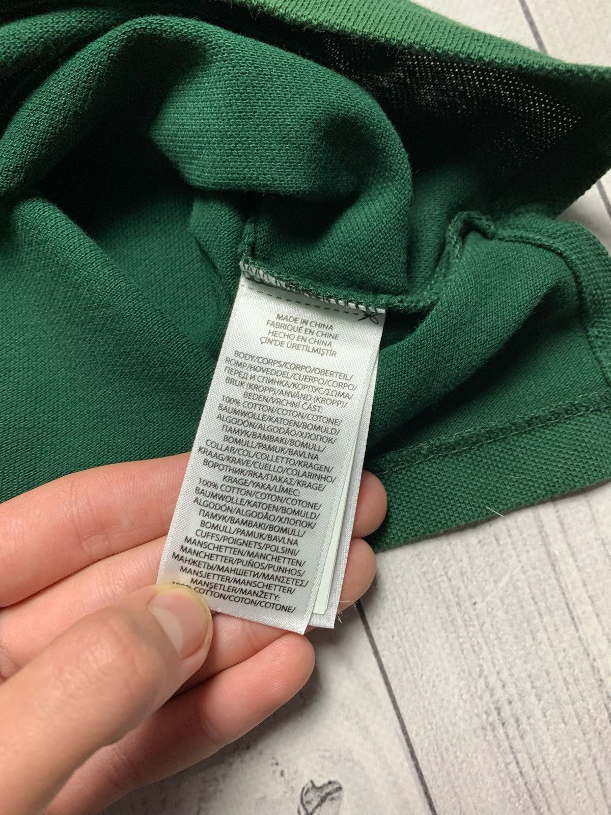 Polo Ralph Lauren × Vintage Vintage polo Ralph Lauren green size kids rare Size US XXS / EU 40 - 4 Thumbnail