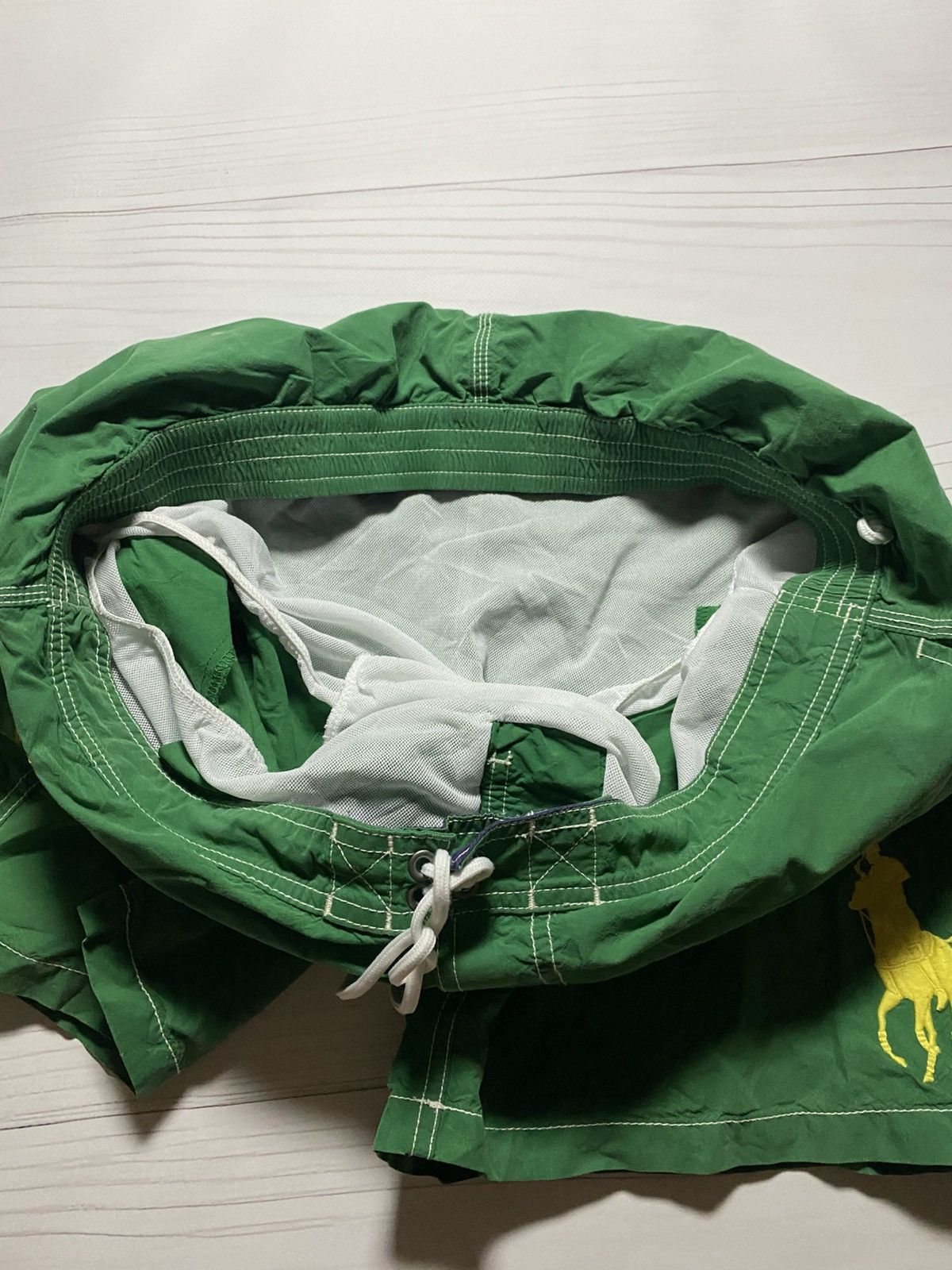 Polo Ralph Lauren × Vintage Vintage Polo Ralph Lauren Big pony 3 number y2k shorts Size US 34 / EU 50 - 9 Thumbnail