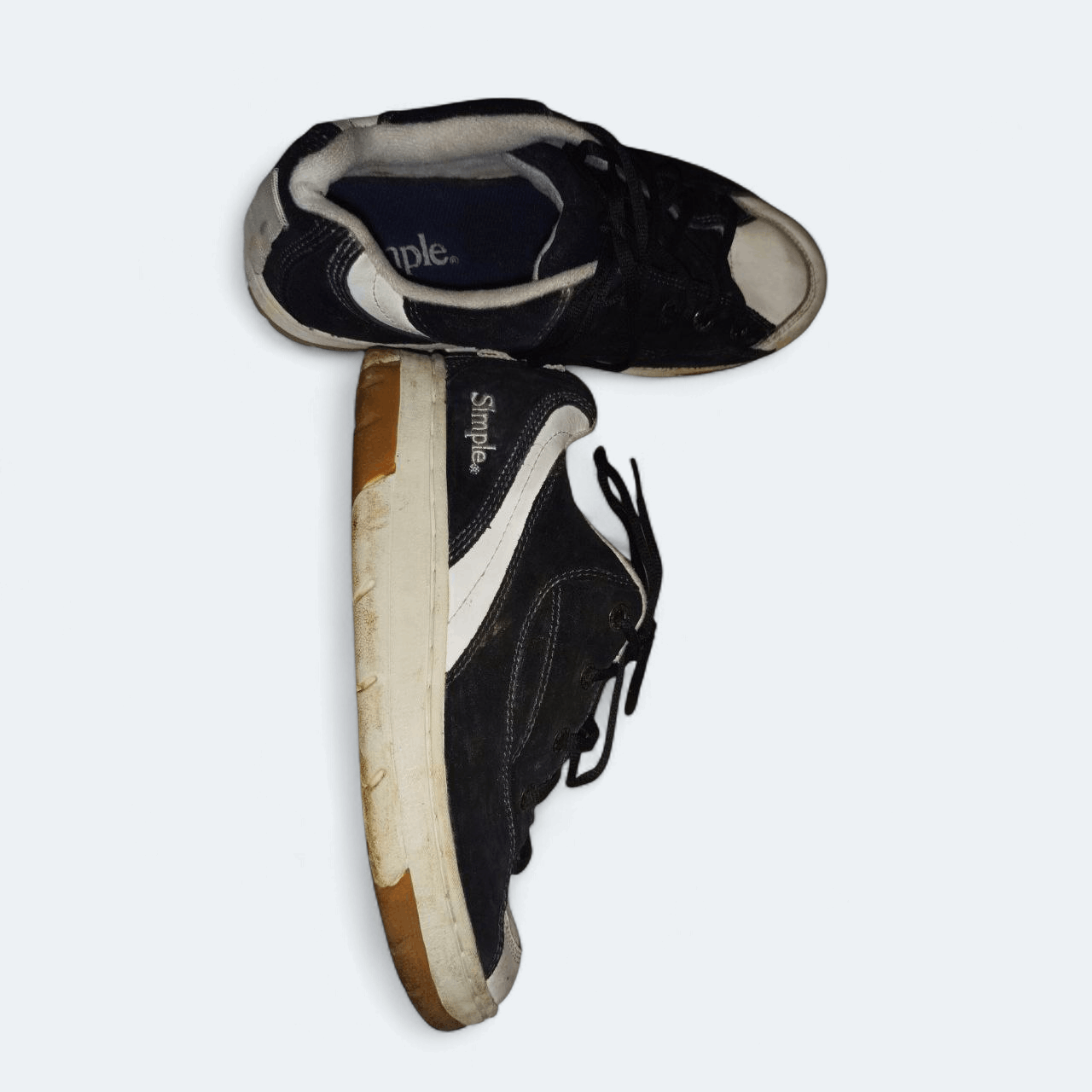 SIMPLE PROJECT × Simple Shoes × eS Simple Vintage Skate Shoes ( The Ditch)1997 Size US 9 / EU 42 - 6 Thumbnail