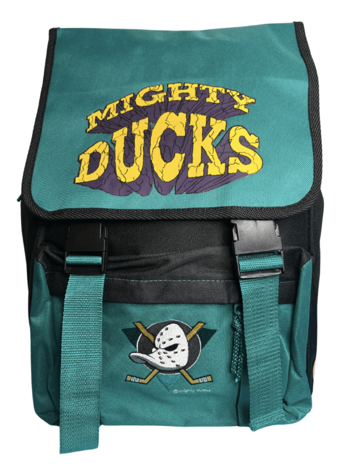 NHL Vintage Mighty Ducks Anaheim Ducks NHL Drawstring Backpack Size ONE SIZE - 1 Thumbnail