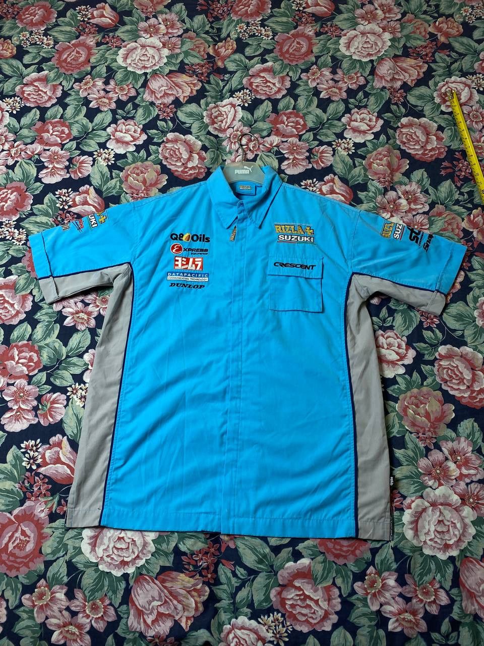 Vintage Vintage Rizla Suzuki Sponsor Big Logo Racing Team Motorsport Size US XL / EU 56 / 4 - 12 Thumbnail