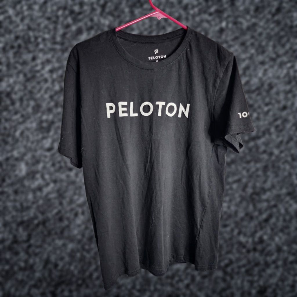 Vintage Peloton Mens T-Shirt Black M Century Club Authentic Short Sleeve Crew Neck Cotton Performance Size US M / EU 48-50 / 2 - 1 Thumbnail