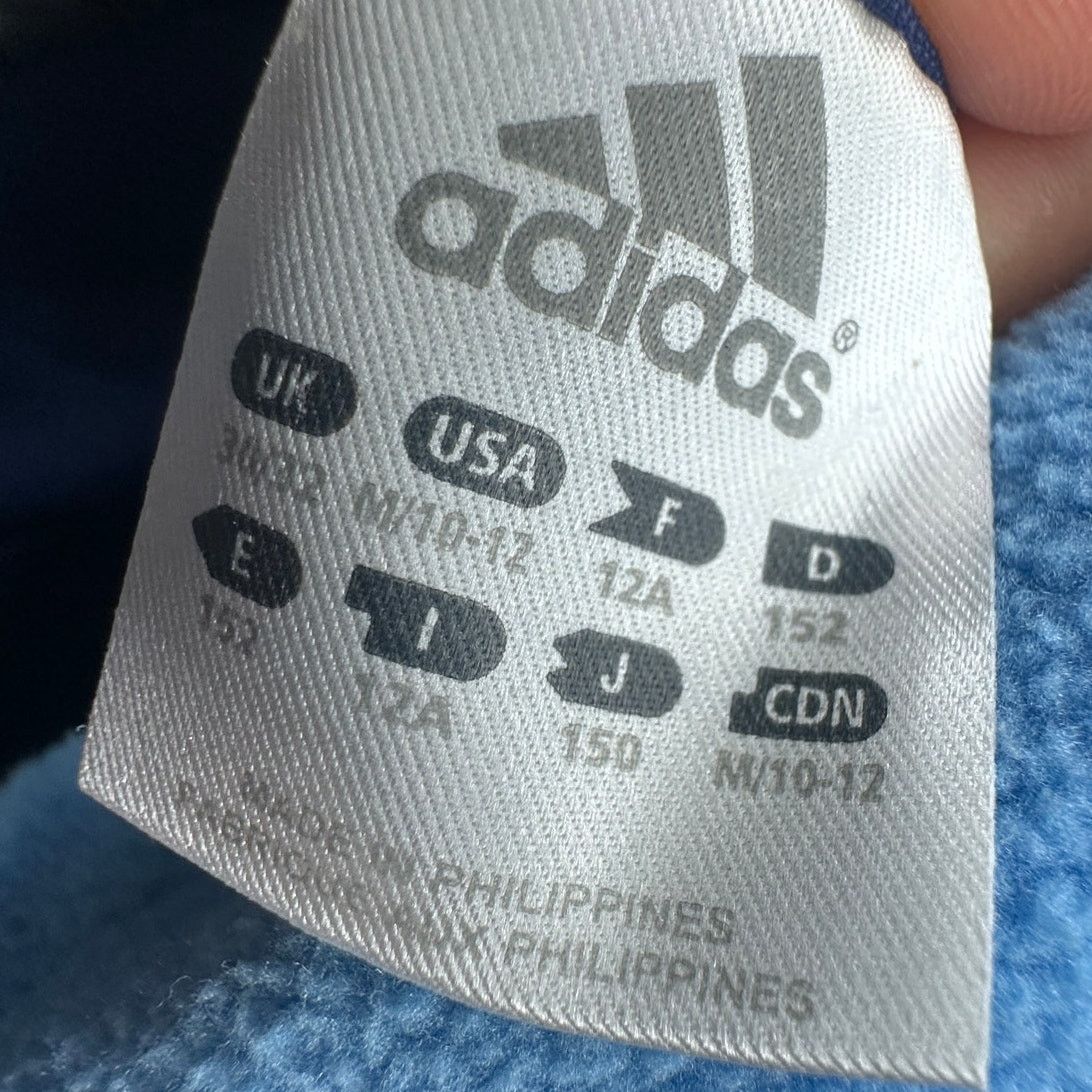 Adidas Vintage Adidas Fleece Reversible Hooded Jacket Womens Medium Size M / US 6-8 / IT 42-44 - 5 Thumbnail