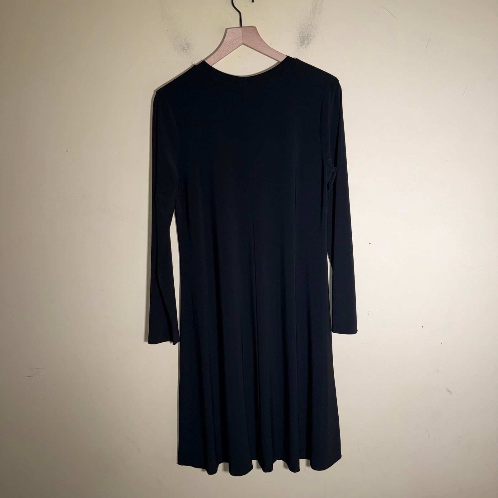 Norma Kamali NORMA KAMALI classic minimalist long sleeve shift dress L Size L / US 10 / IT 46 - 6 Thumbnail