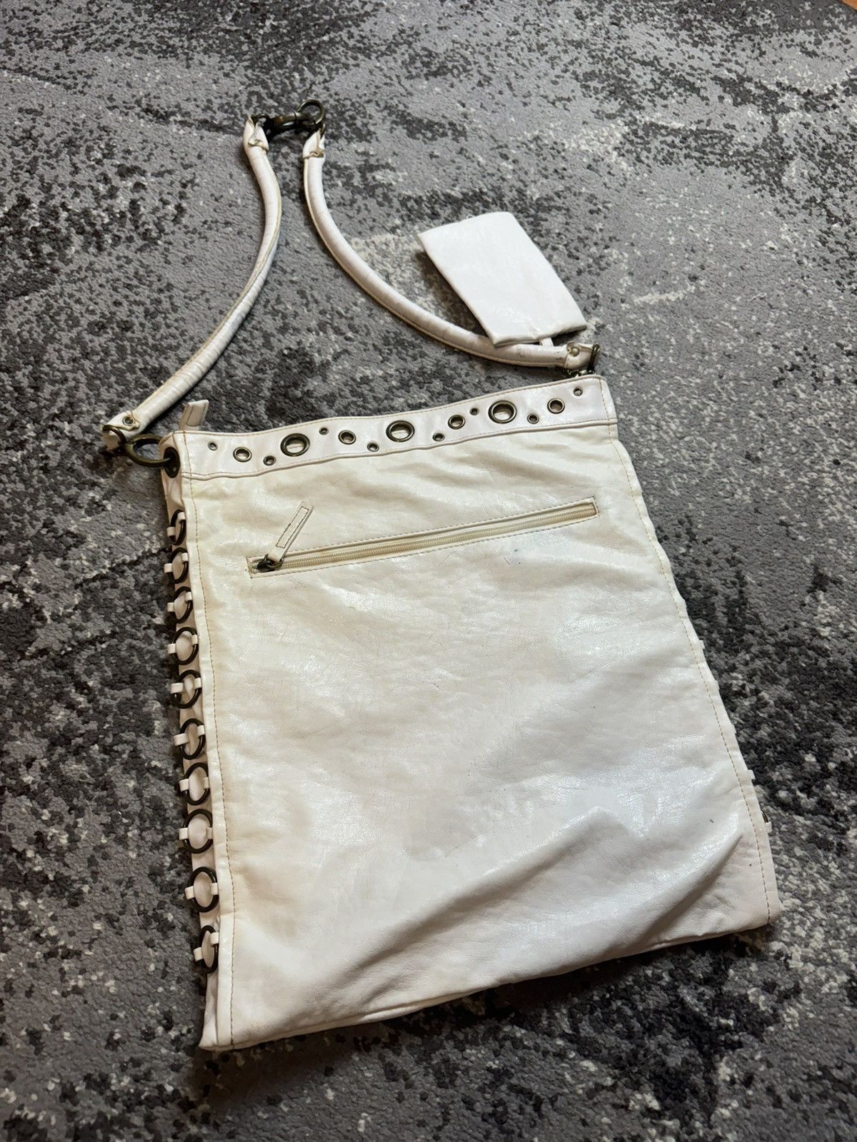 If Six Was Nine × Vintage Vintage Y2K Leather Style Metal Rings Opium Owens Style Bag Size ONE SIZE - 10 Thumbnail
