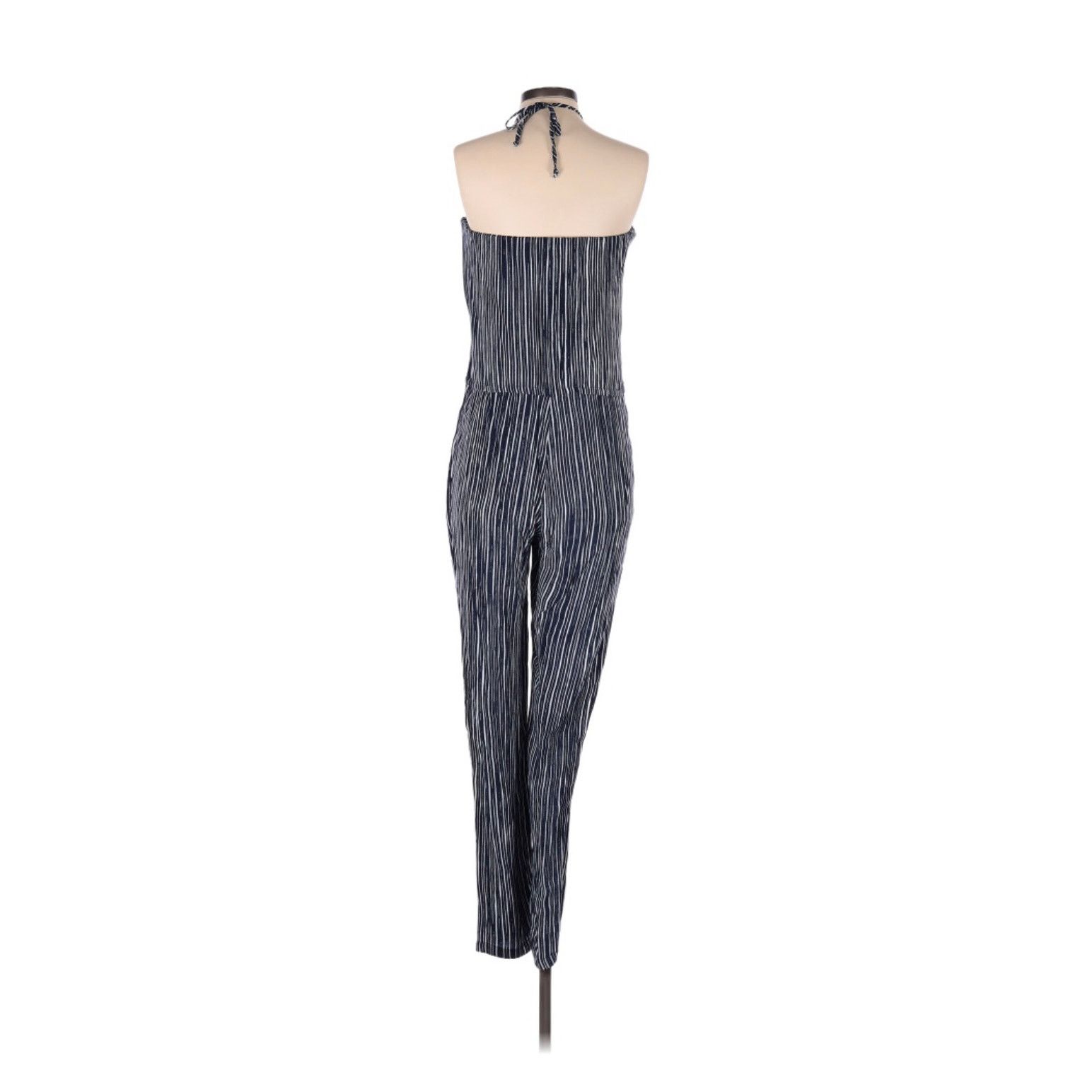 Other Lulus size small Striped Halter Strapless Romper Jumpsuit Size 27" / US 4 / IT 40 - 2 Thumbnail
