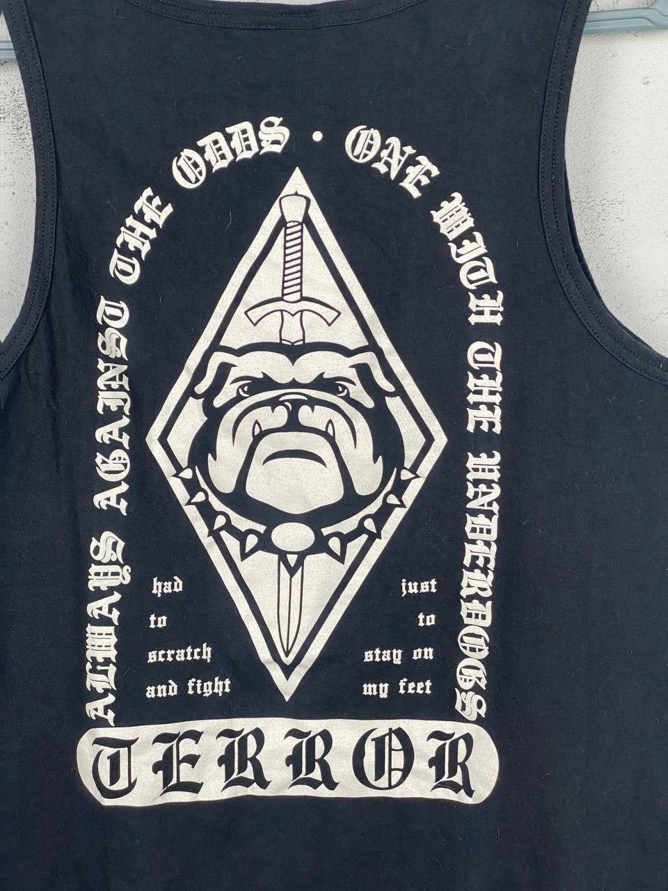 Vintage Vintage 90s Rotterdam terror worldwide madman Tank Top Size US L / EU 52-54 / 3 - 6 Thumbnail