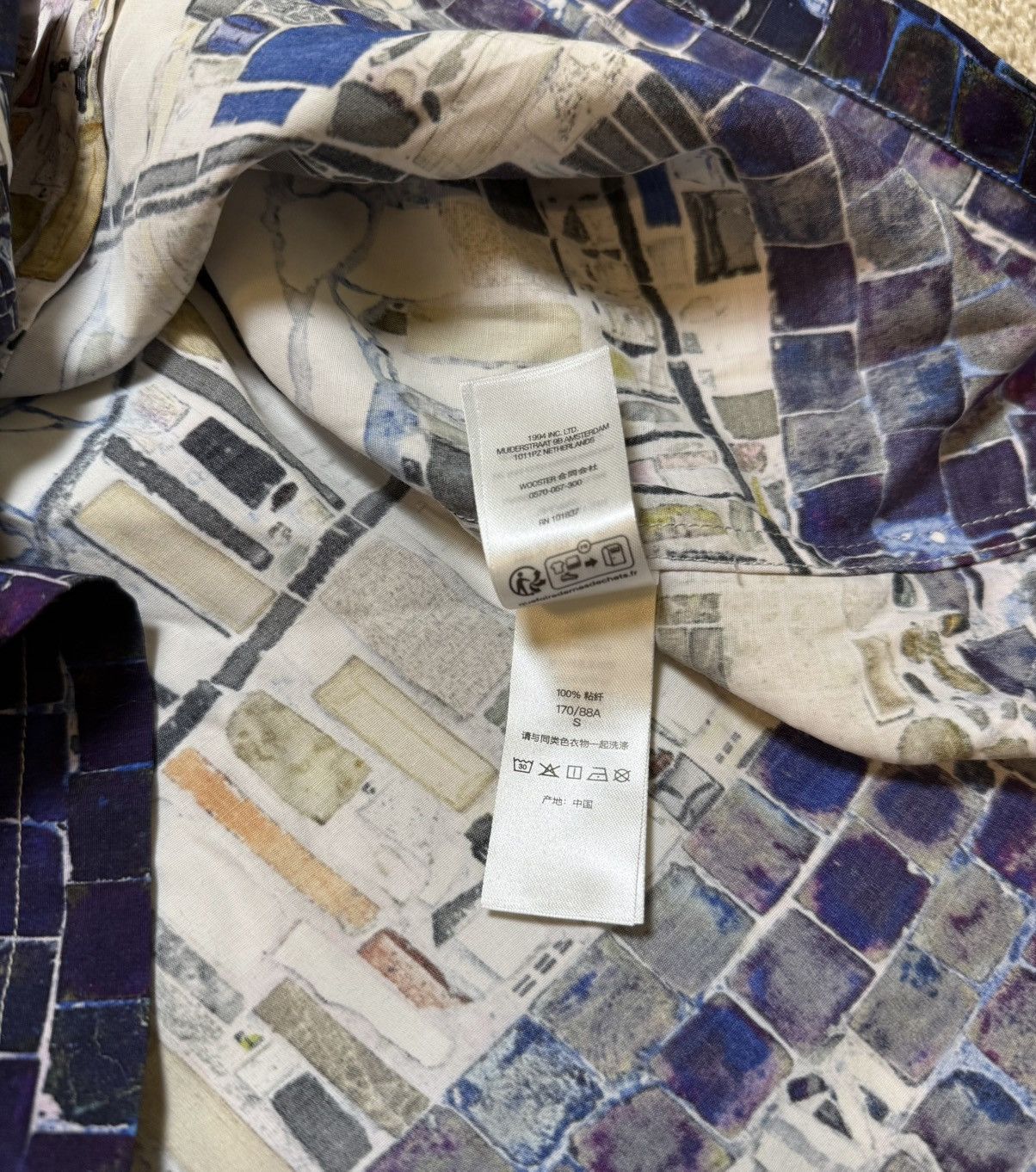 Supreme Supreme Mosaic Button-Up Shirt Size US S / EU 44-46 / 1 - 7 Thumbnail