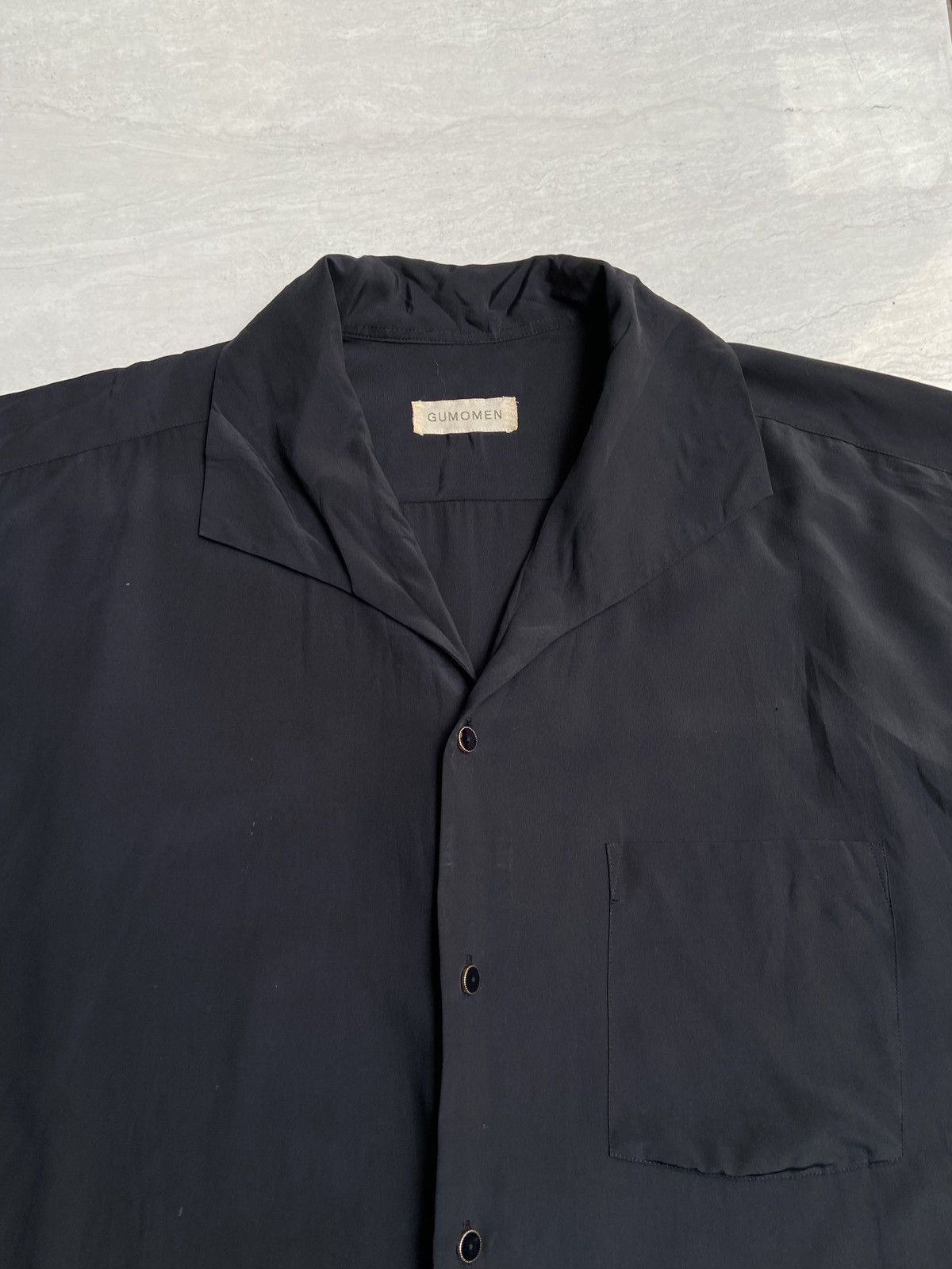 Designer × Japanese Brand GUMOMEN Black Shirt Size US M / EU 48-50 / 2 - 10 Thumbnail